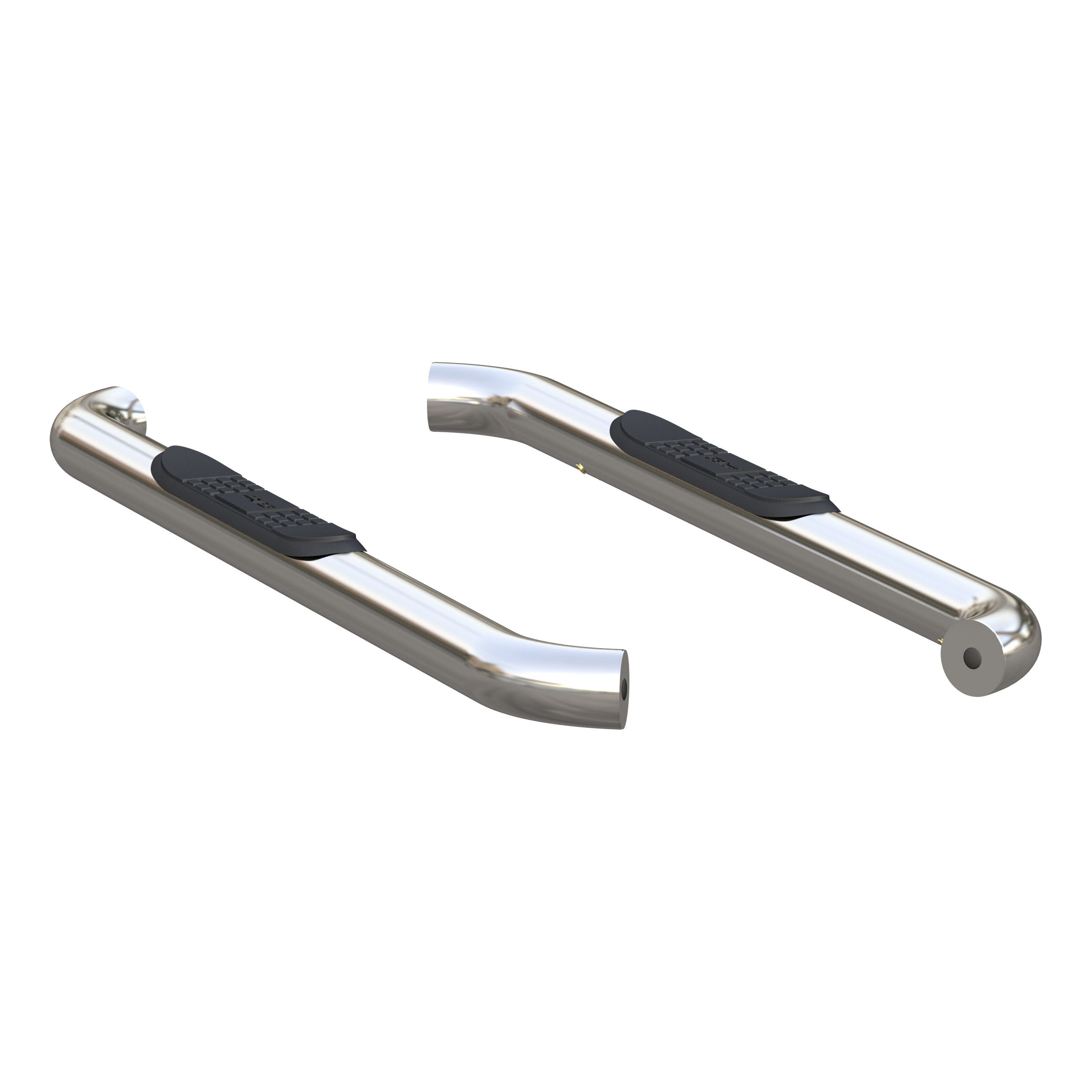2015-2018 Ford F-150 Aries Stainless 3" Round Side Bars Standard Cab