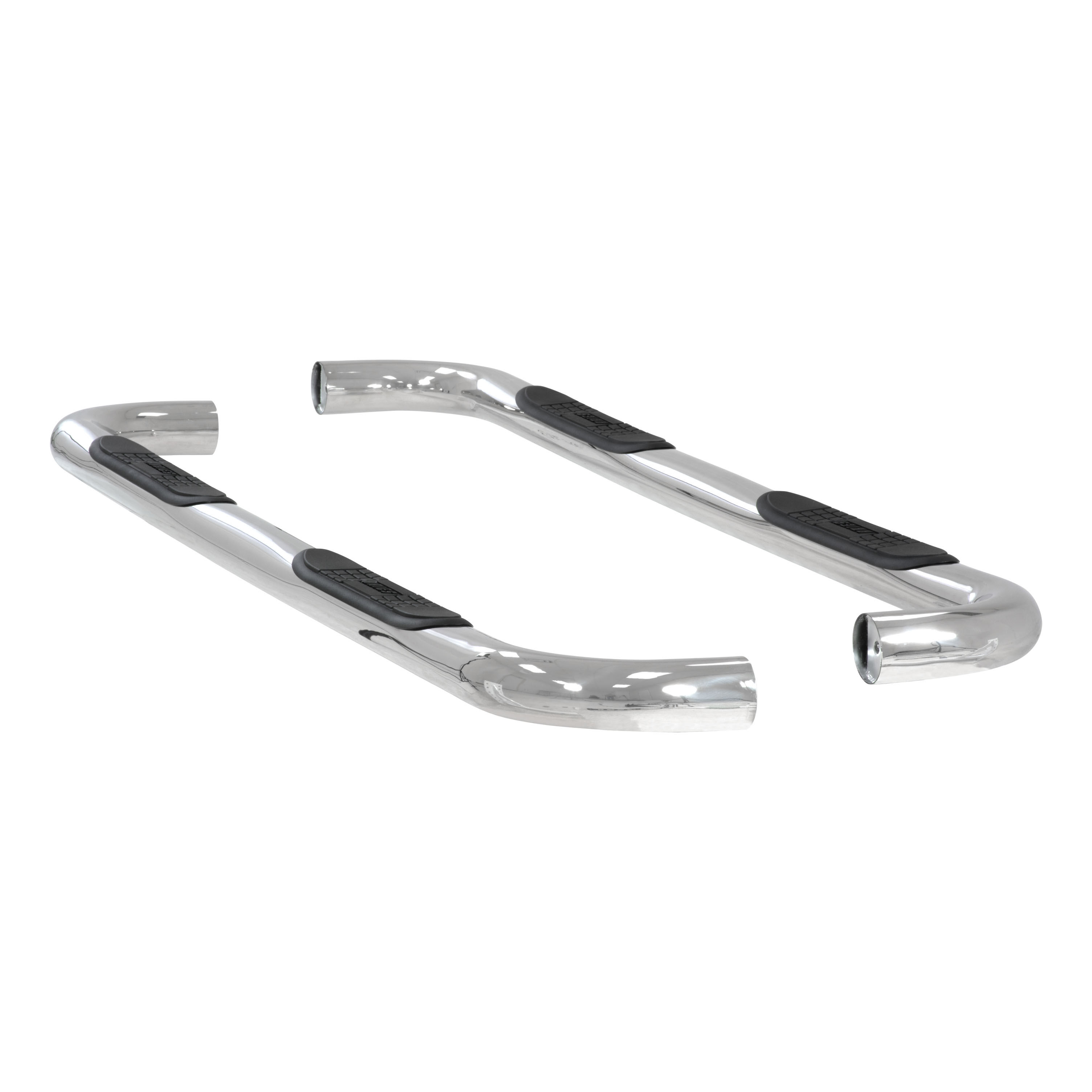 2000-2014 Chevy Silverado 3500 Aries Stainless 3" Round Side Bars HD Extended Cab
