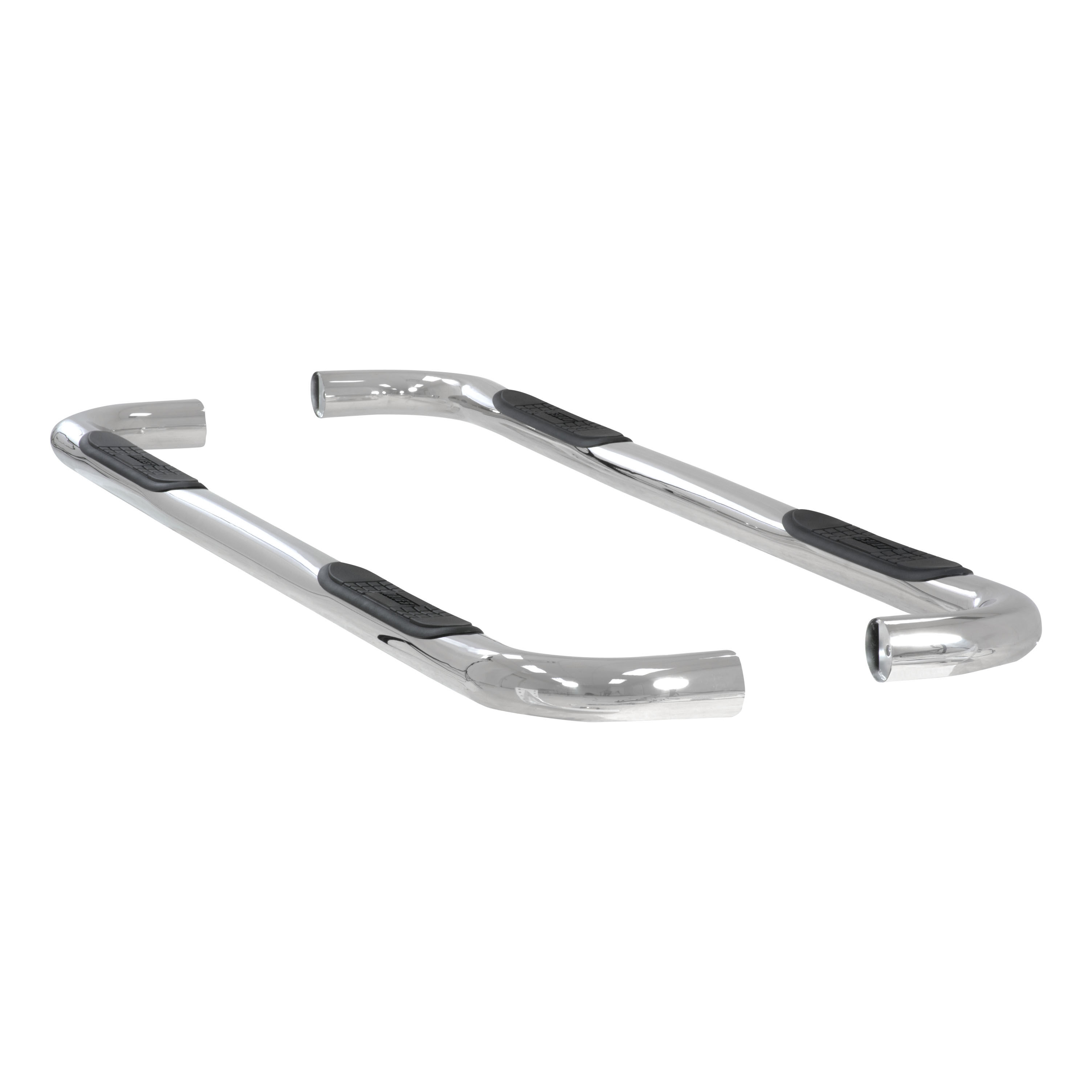 2001-2013 GMC Sierra 1500 Aries Stainless 3" Round Side Bars CREW CAB