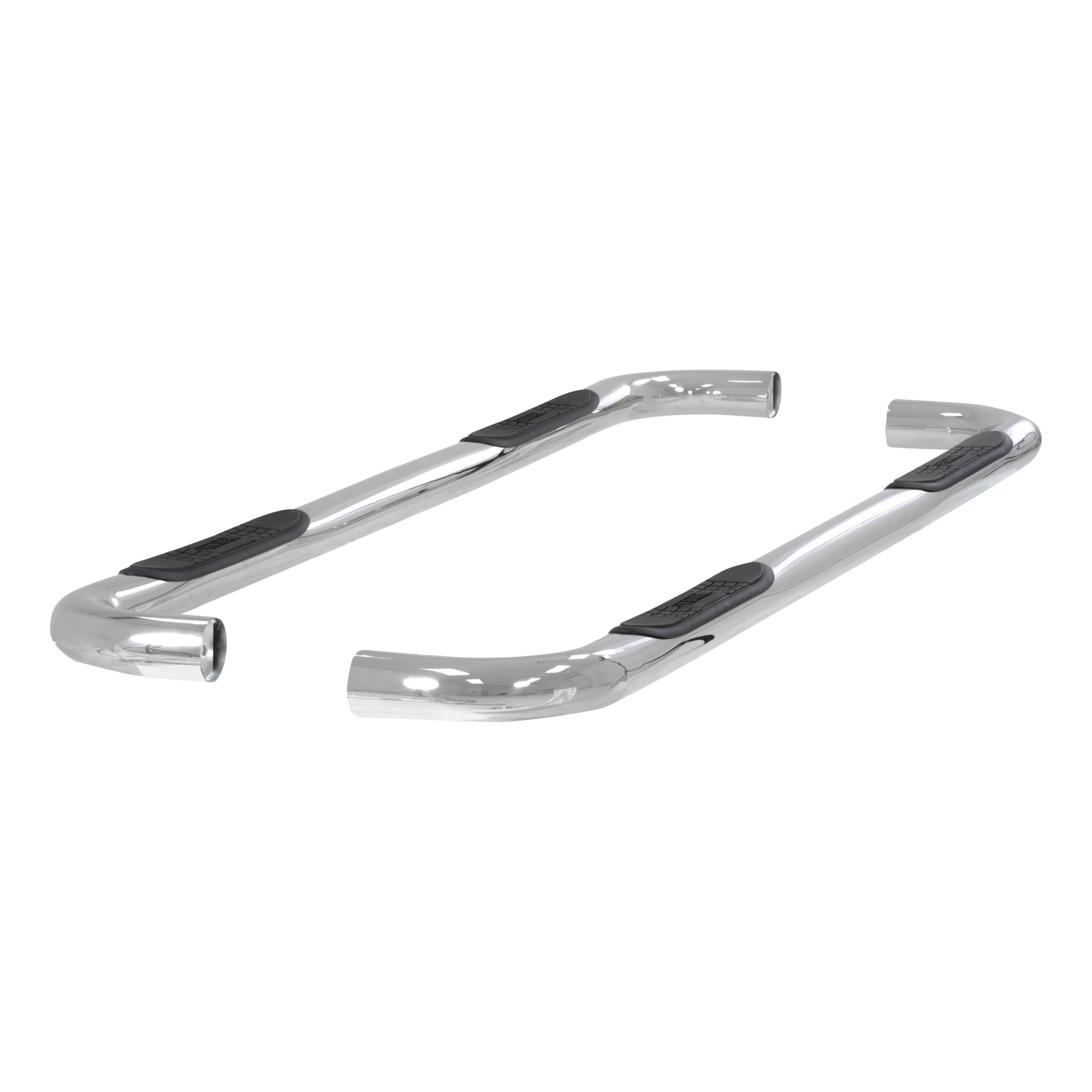2001-2013 GMC Sierra 1500 Aries Stainless 3" Round Side Bars CREW CAB - 204013-2
