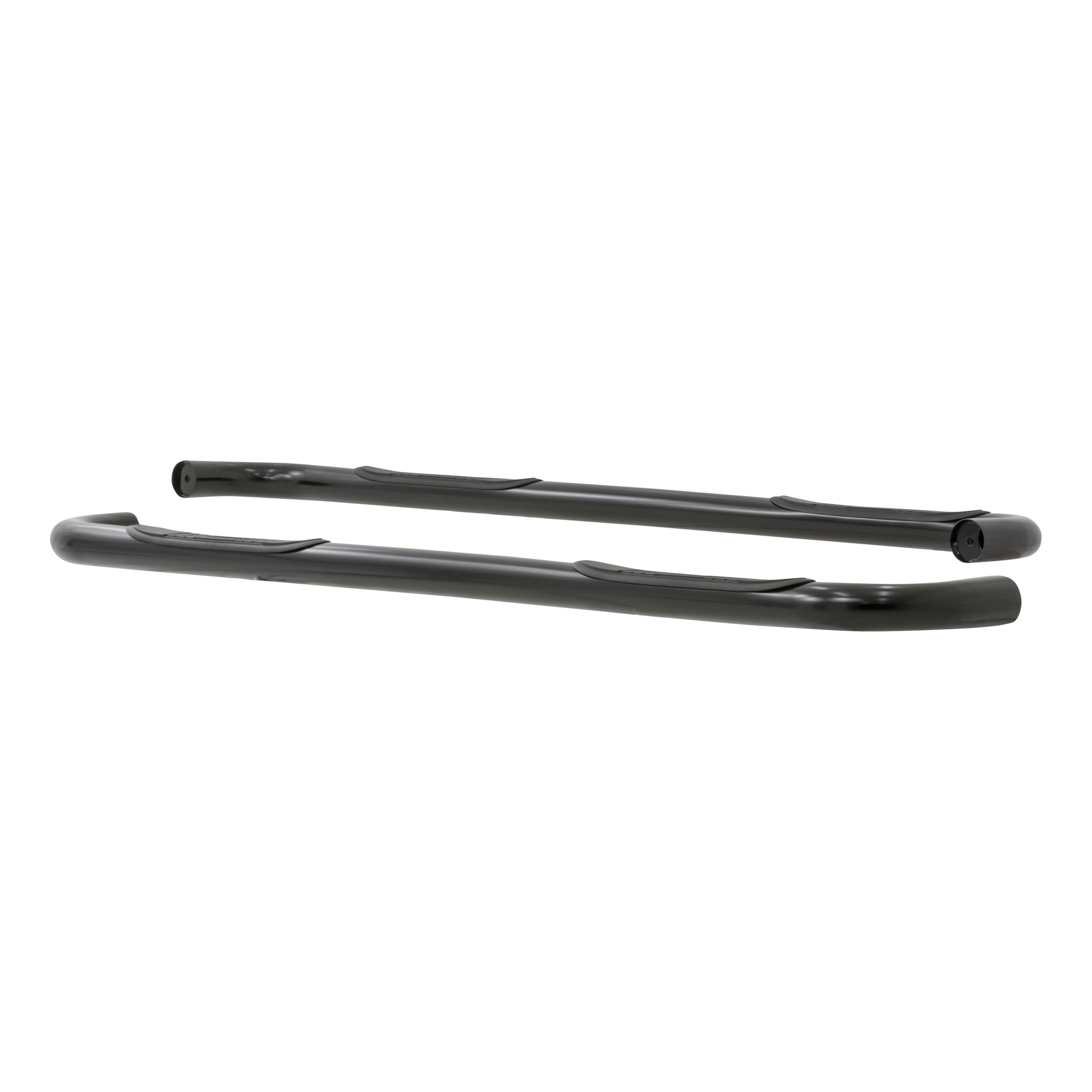 1995-1999 Chevy Suburban Aries 3" Round Semi-Gloss Black Steel Side Bars 1500