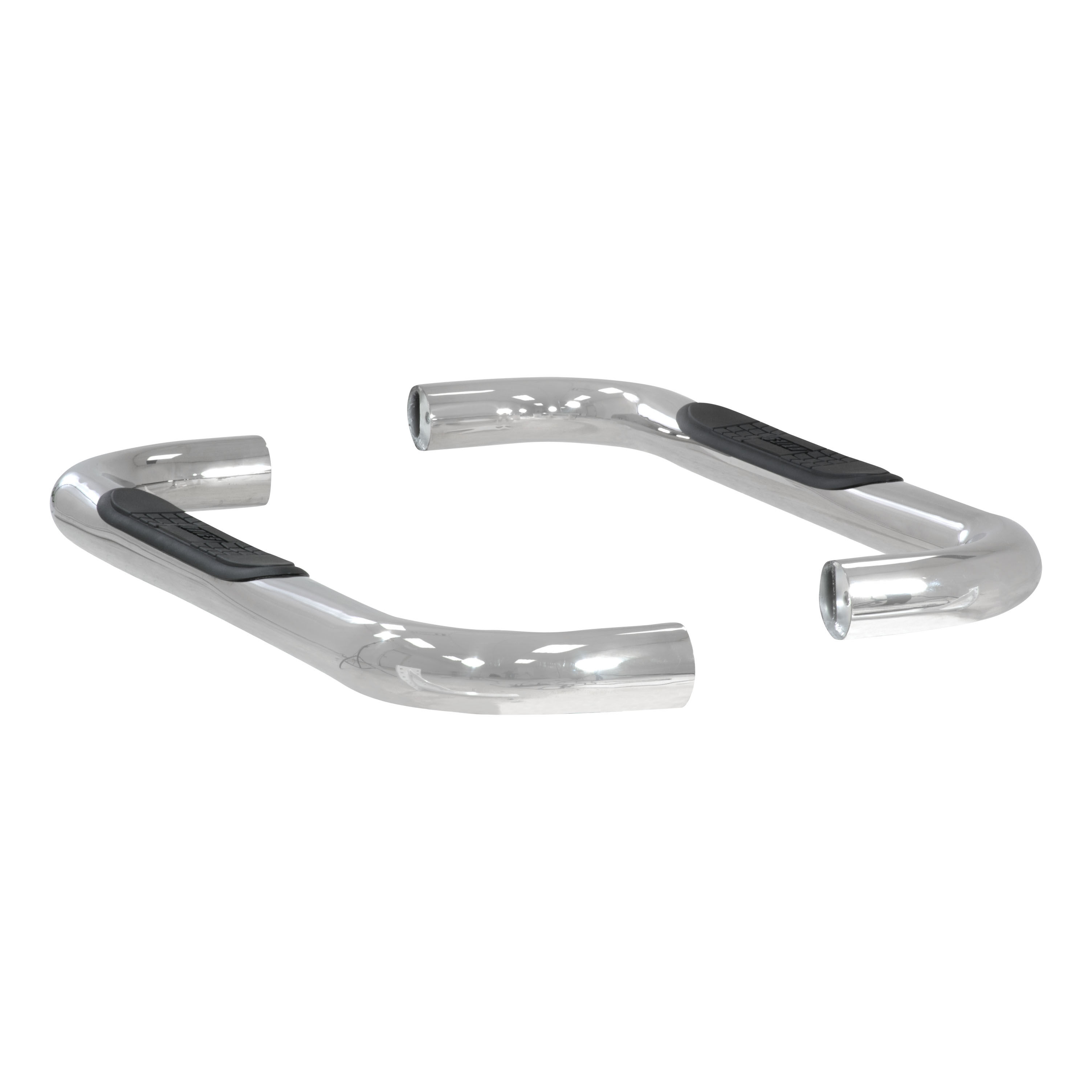 1999-2013 Chevy Silverado 1500 Aries Stainless 3" Round Side Bars REGULAR CAB (BUSHING MOUNT)