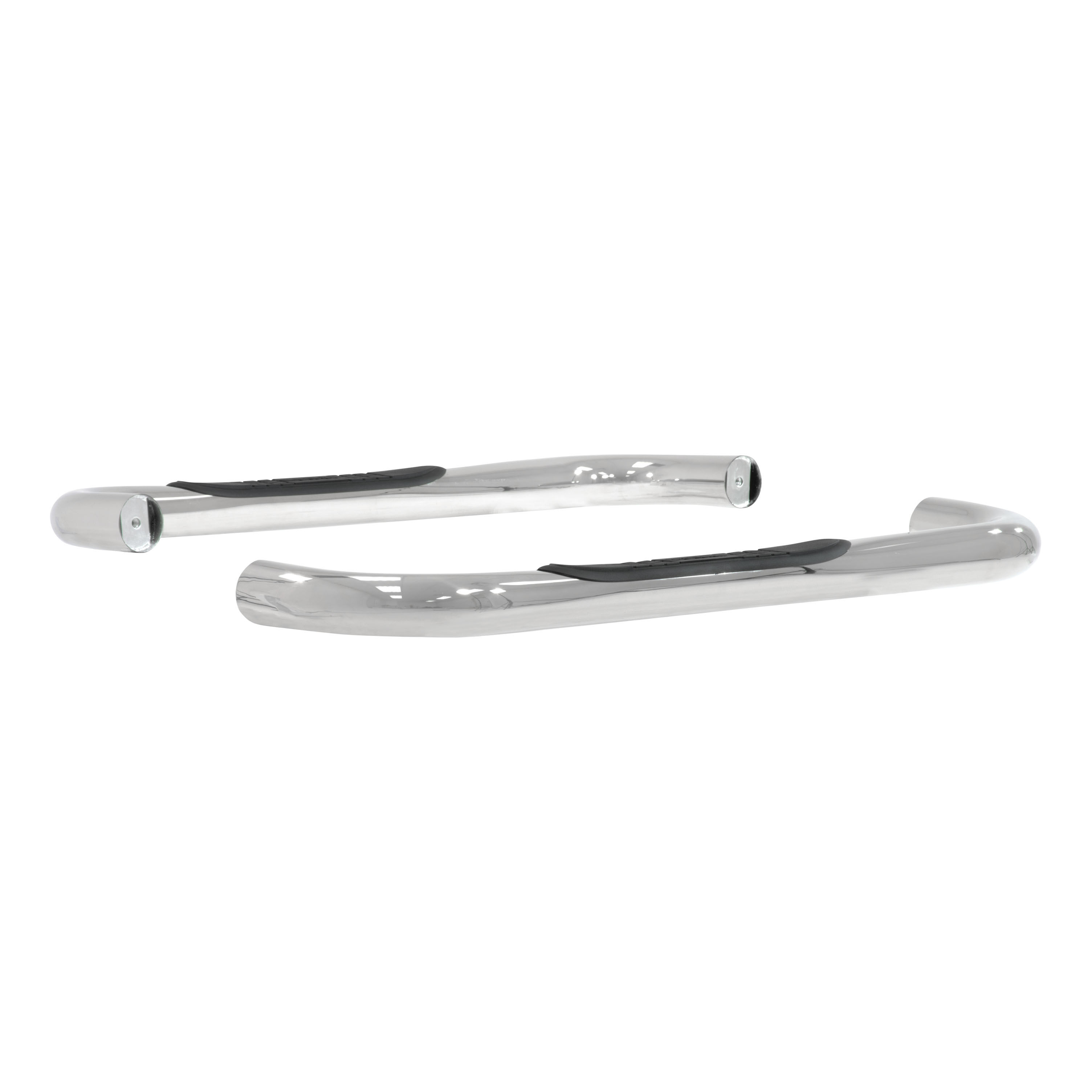 1999-2013 Chevy Silverado 1500 Aries Stainless 3" Round Side Bars REGULAR CAB (BUSHING MOUNT)