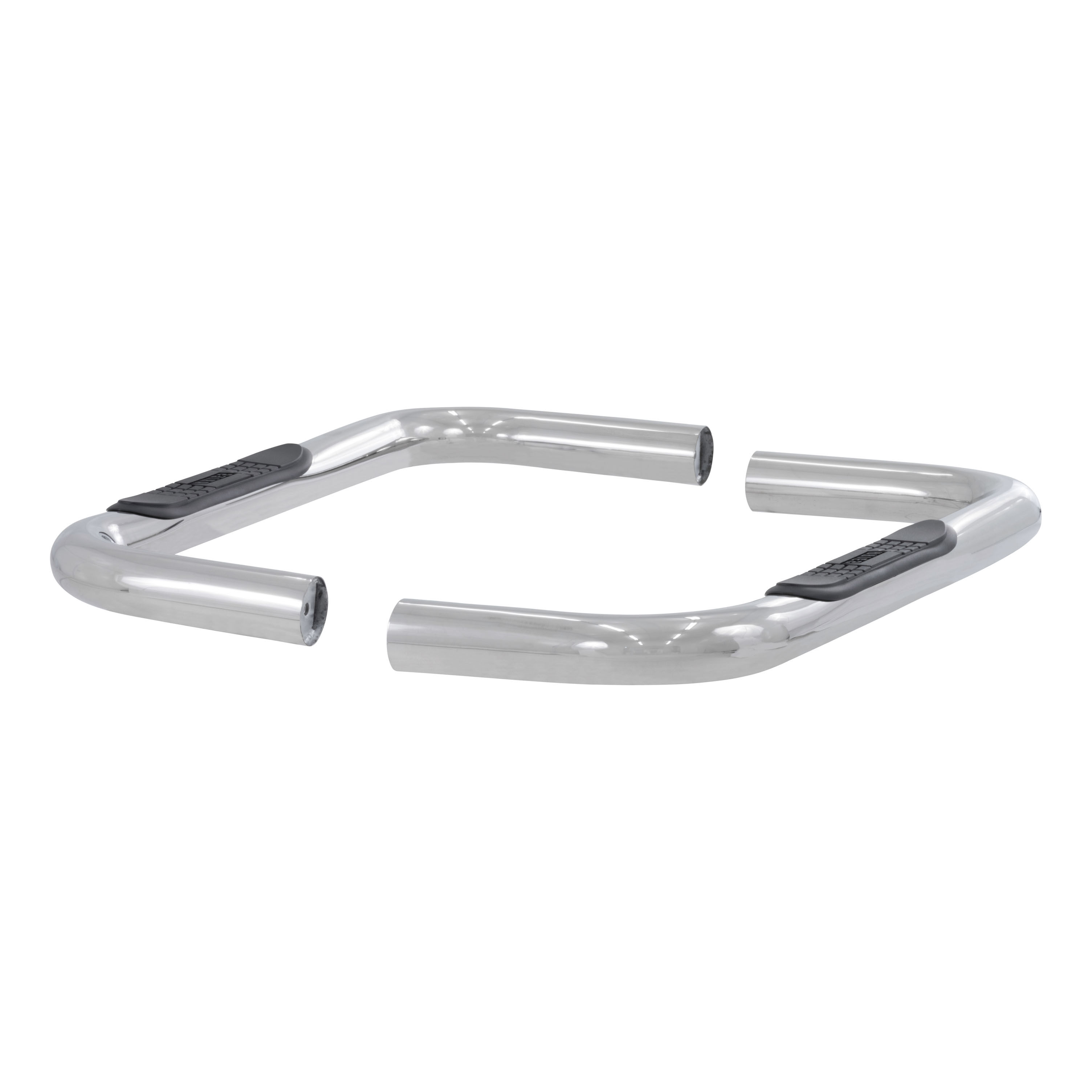 1967-1972 GMC K3500 Aries Stainless 3" Round Side Bars REGULAR CAB (4WD ONLY) - 204036-2