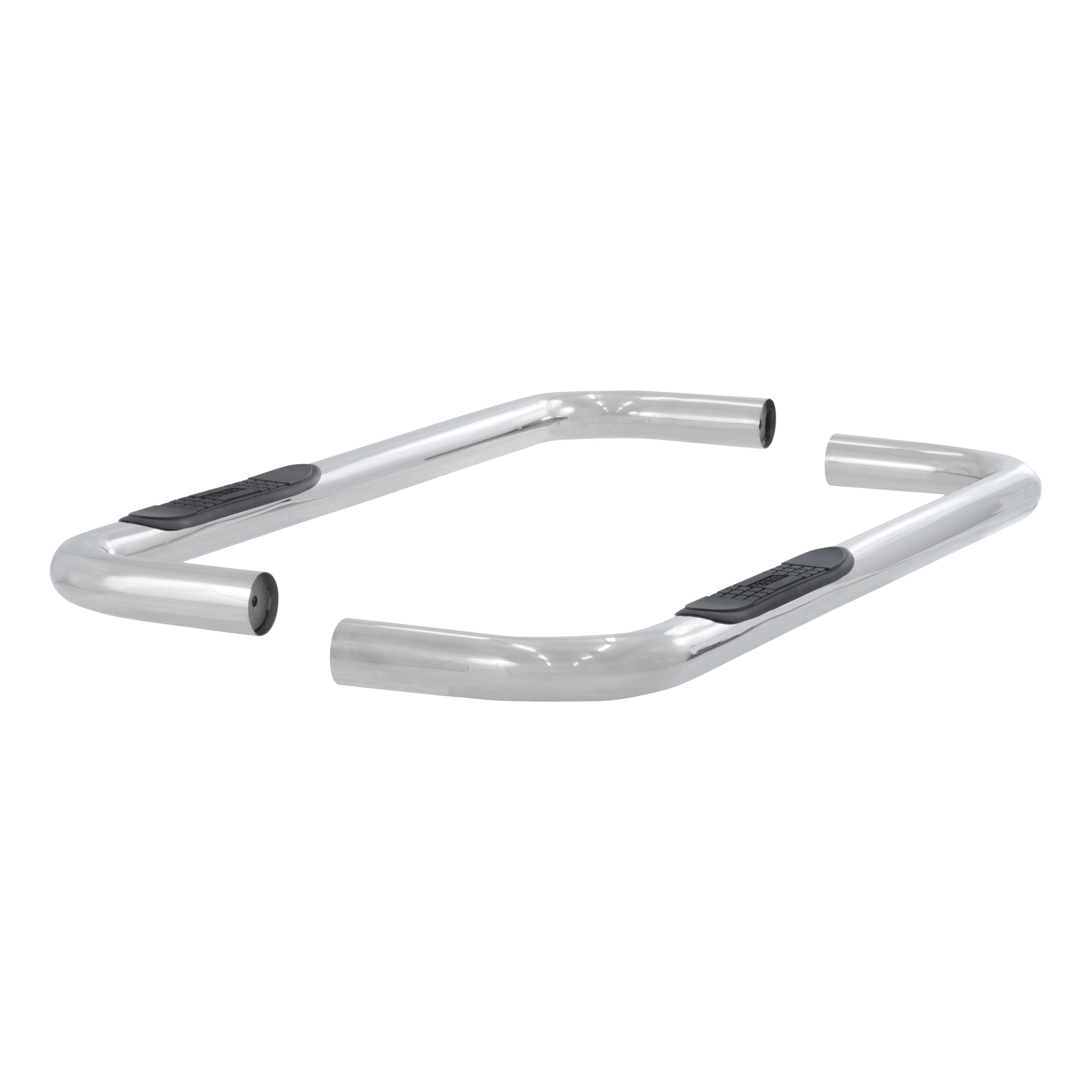 1973-1987 GMC K3500 Aries Stainless 3" Round Side Bars REGULAR CAB (SHORT BED AND 4WD ONLY) - 204040-2
