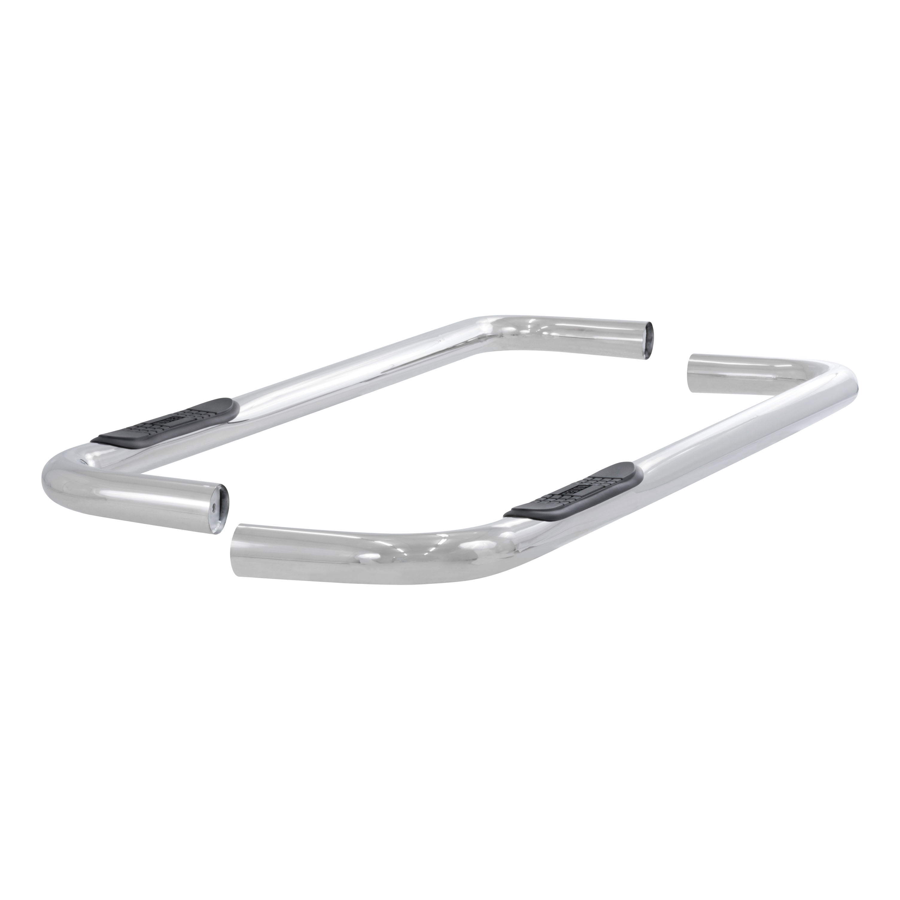 1973-1987 GMC K3500 Aries Stainless 3" Round Side Bars REGULAR CAB (LONG BED AND 4WD ONLY) - 204041-2