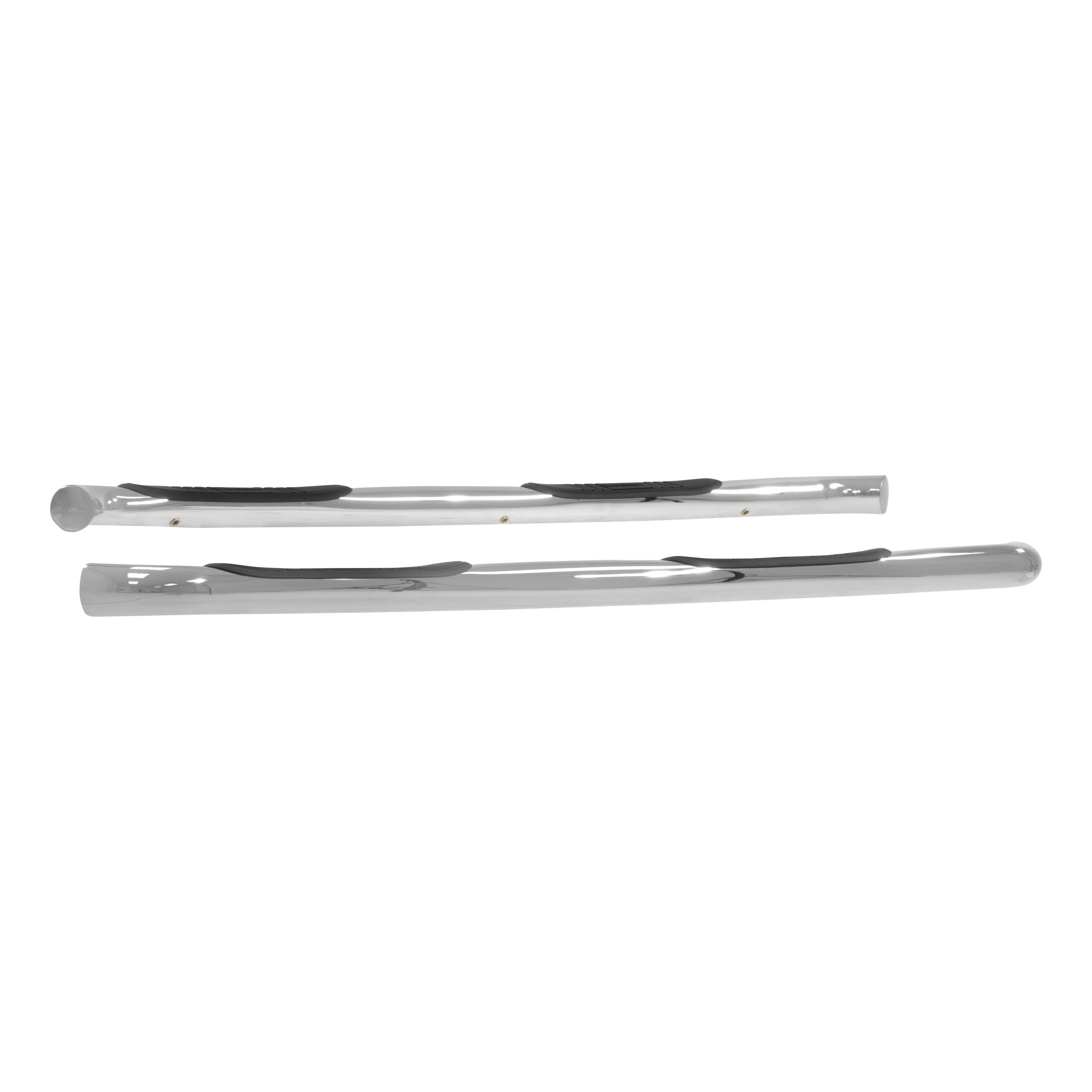2007-2017 GMC Sierra 1500 Aries Stainless 3" Round Side Bars EXTENDED CAB (ROCKER PANEL MOUNT)