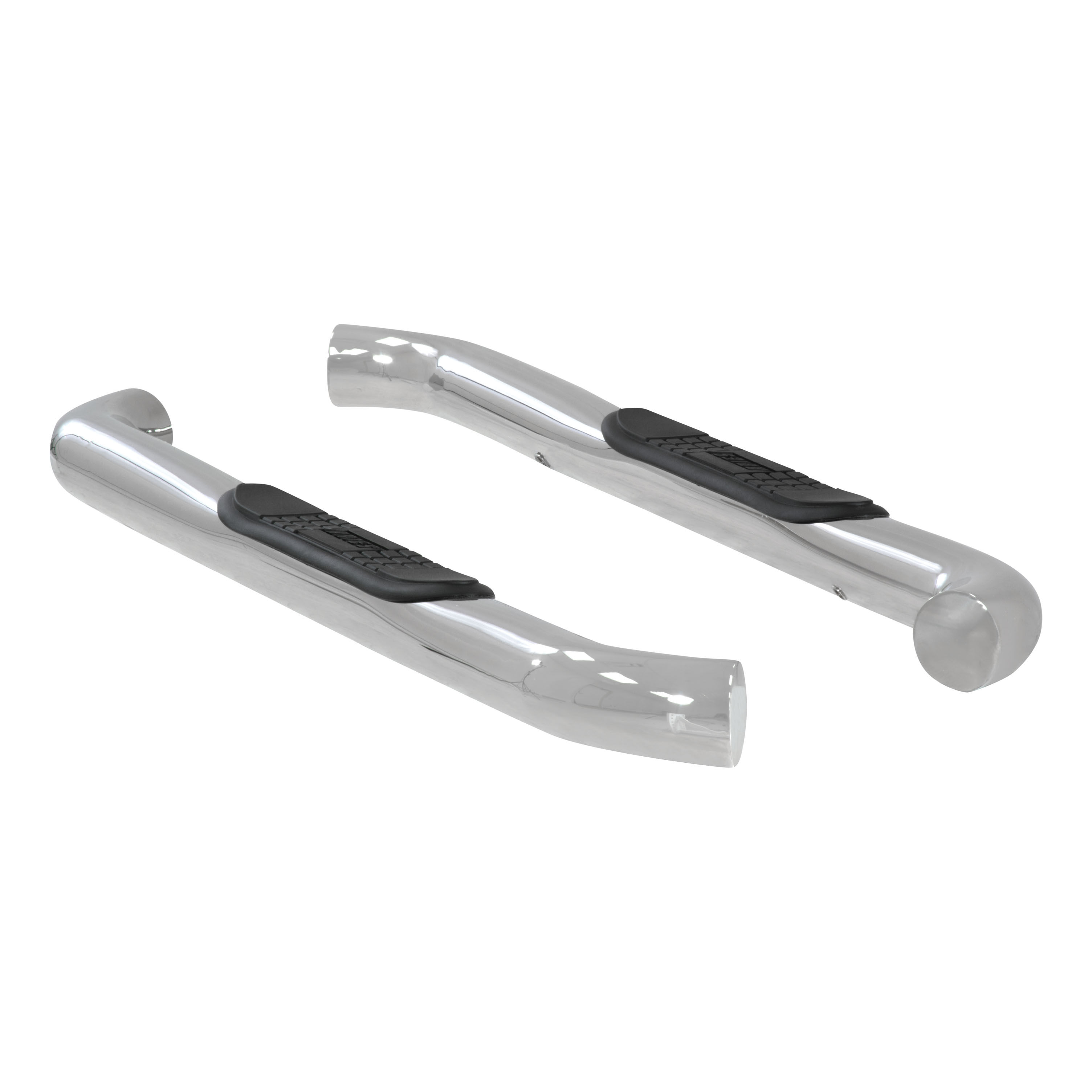2007-2018 Chevy Silverado 1500 Aries Stainless 3" Round Side Bars Standard Cab