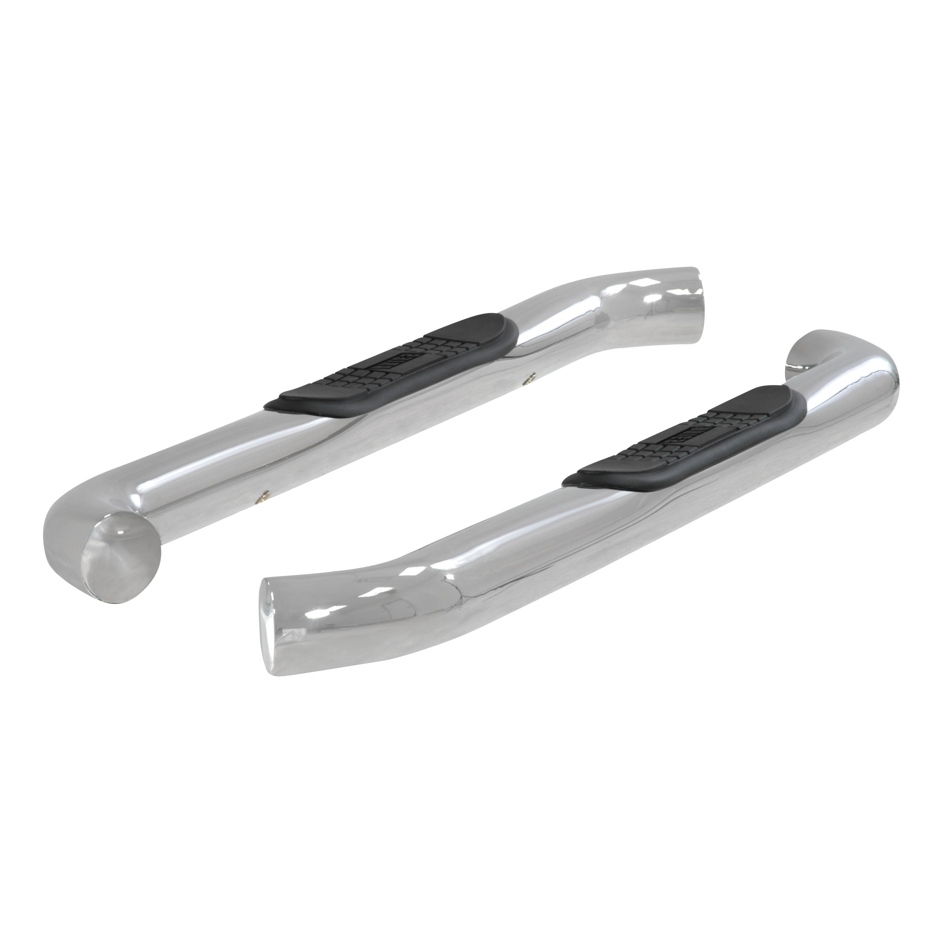 2007-2018 Chevy Silverado 1500 Aries Stainless 3" Round Side Bars Standard Cab - 204048-2