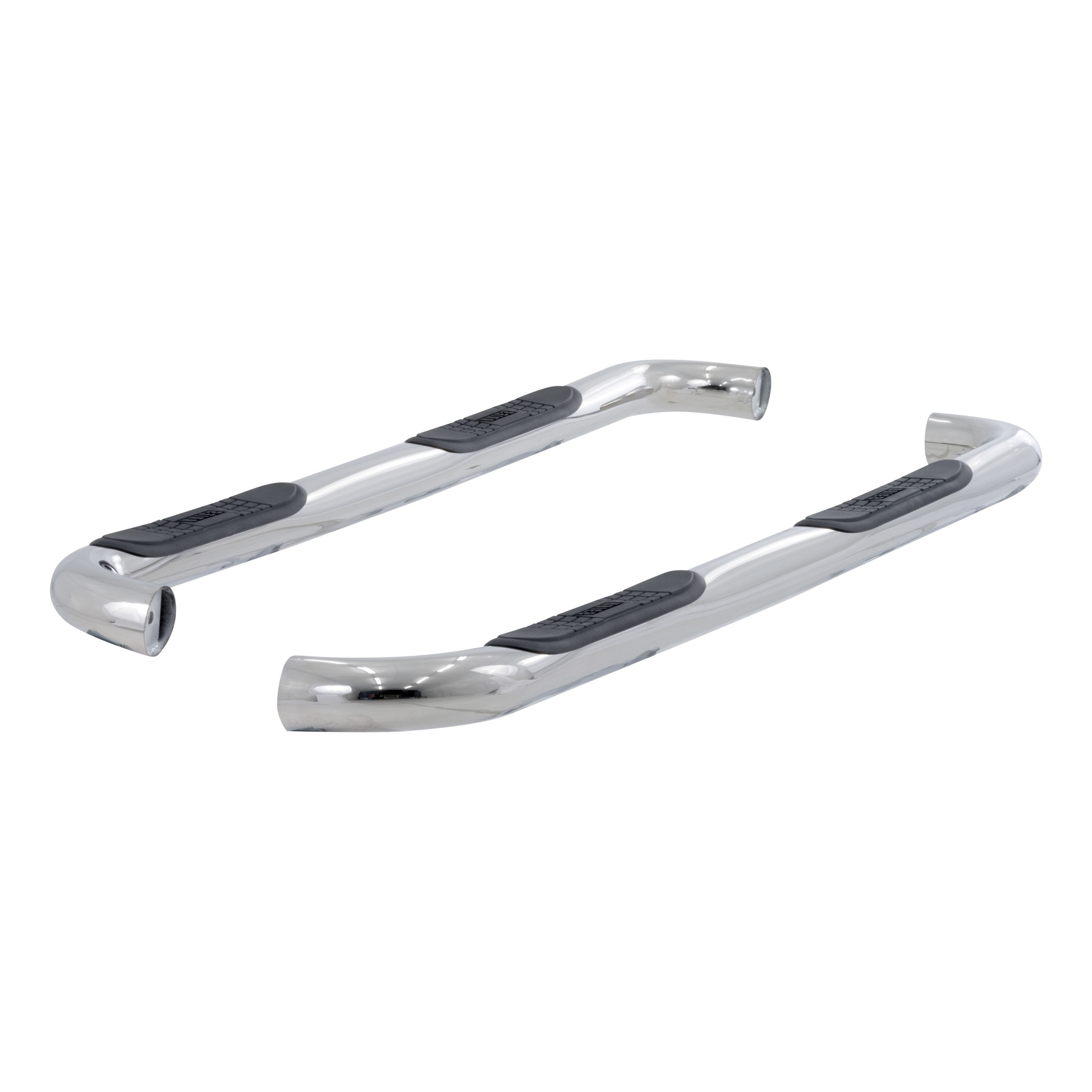 2015-2016 Chevy Colorado Aries Stainless 3" Round Side Bars Extended Cab - 204052-2