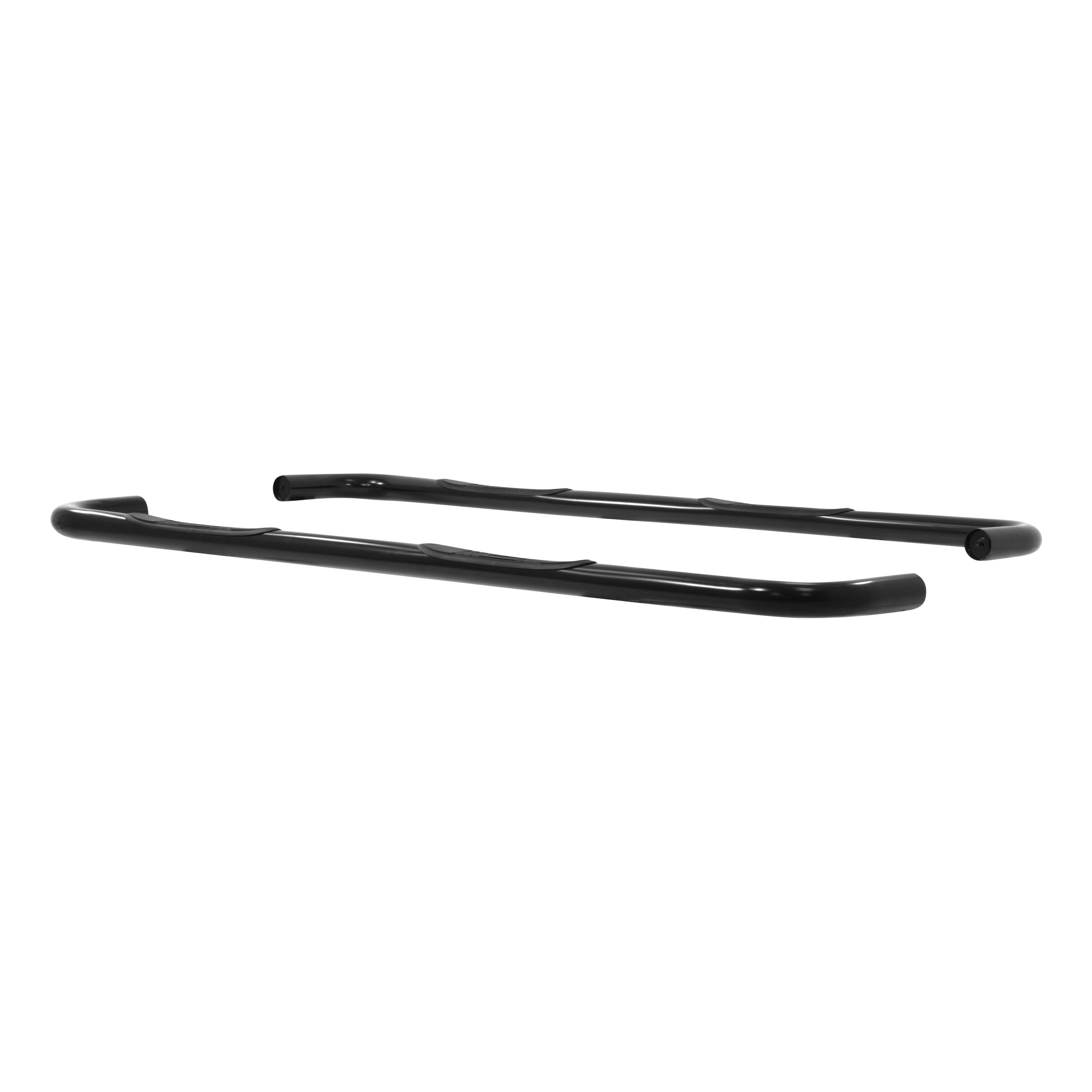 2006-2016 Dodge Ram 3500 Aries 3" Round Semi-Gloss Black Steel Side Bars MEGA CAB