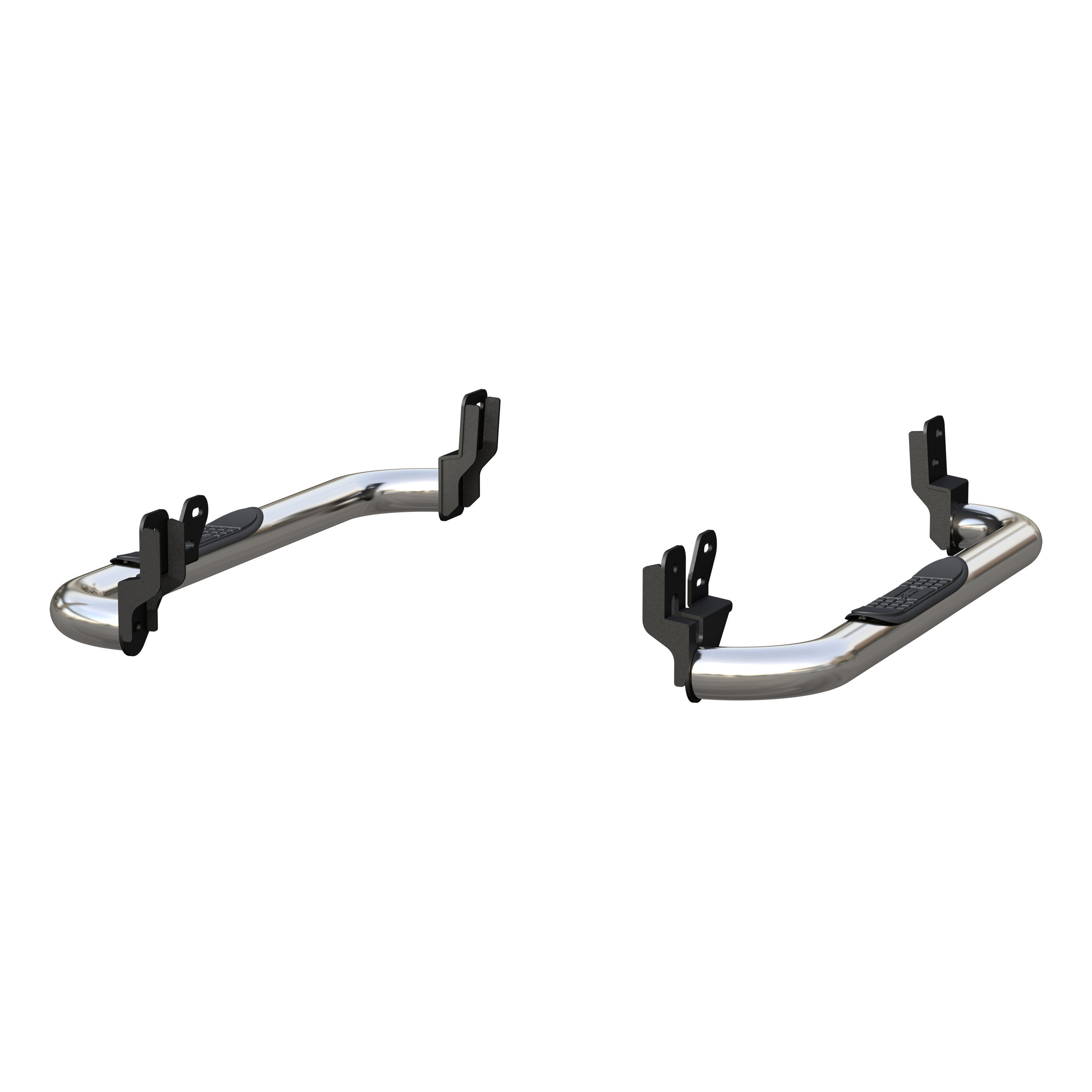 2009-2017 Dodge Ram 1500 Aries Stainless 3" Round Side Bars Standard Cab