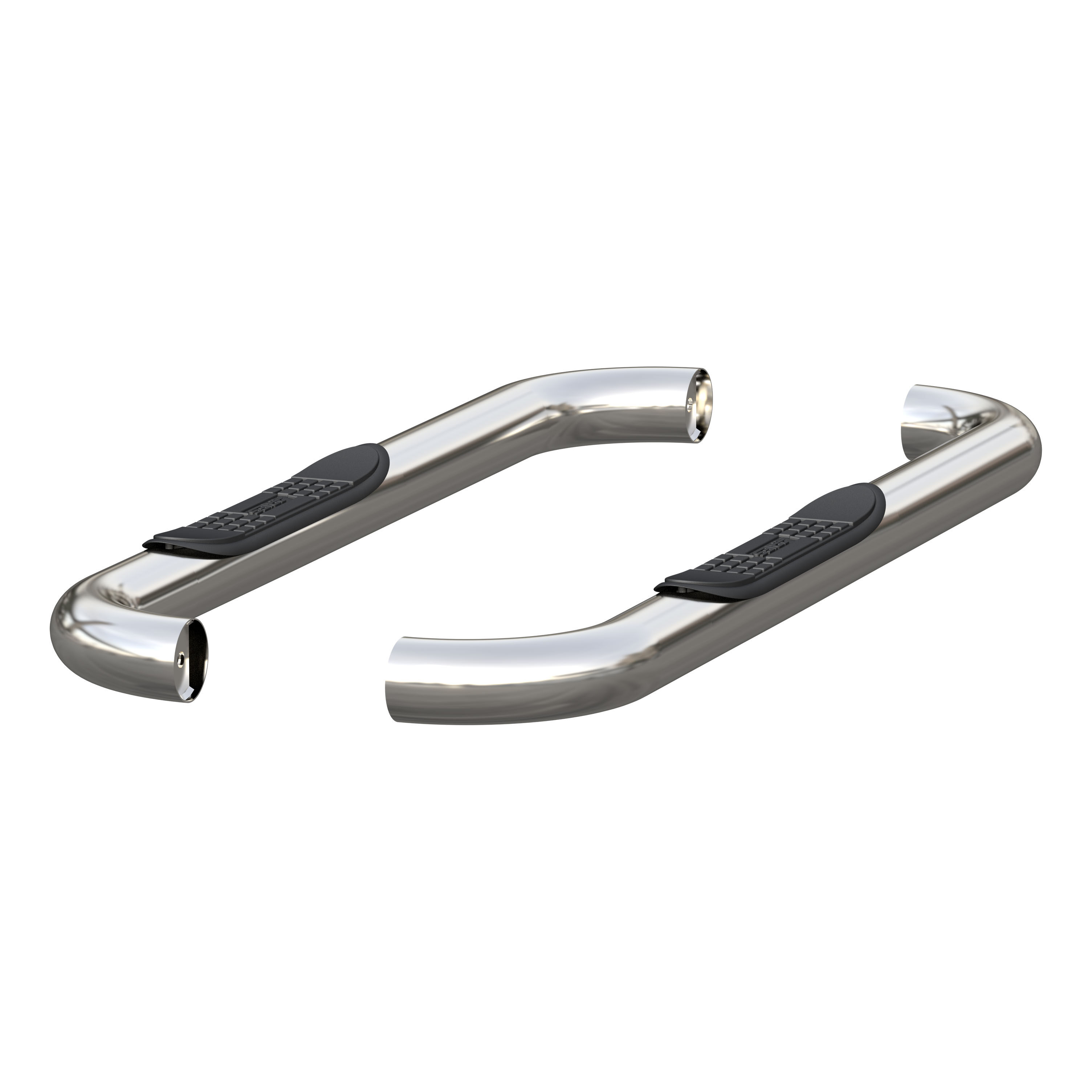 2009-2017 Dodge Ram 1500 Aries Stainless 3" Round Side Bars Standard Cab - 205039-2