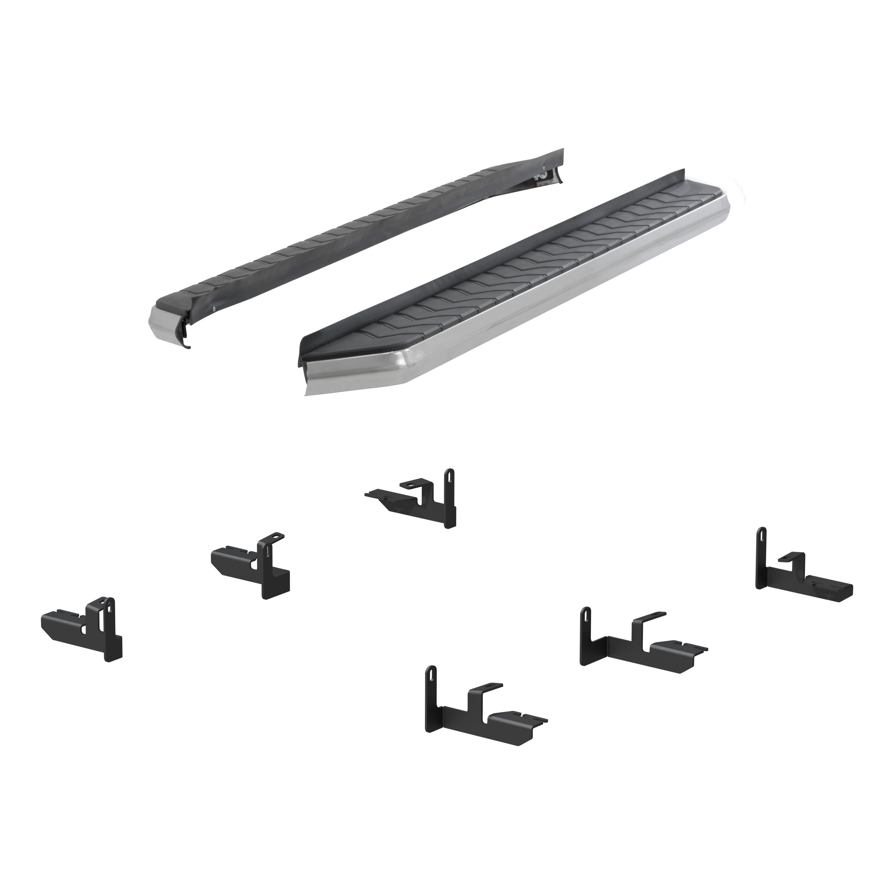 2017-2018 Nissan Pathfinder Aries AeroTread 5" Running Boards Platinum/S/SL/SV - 2051038