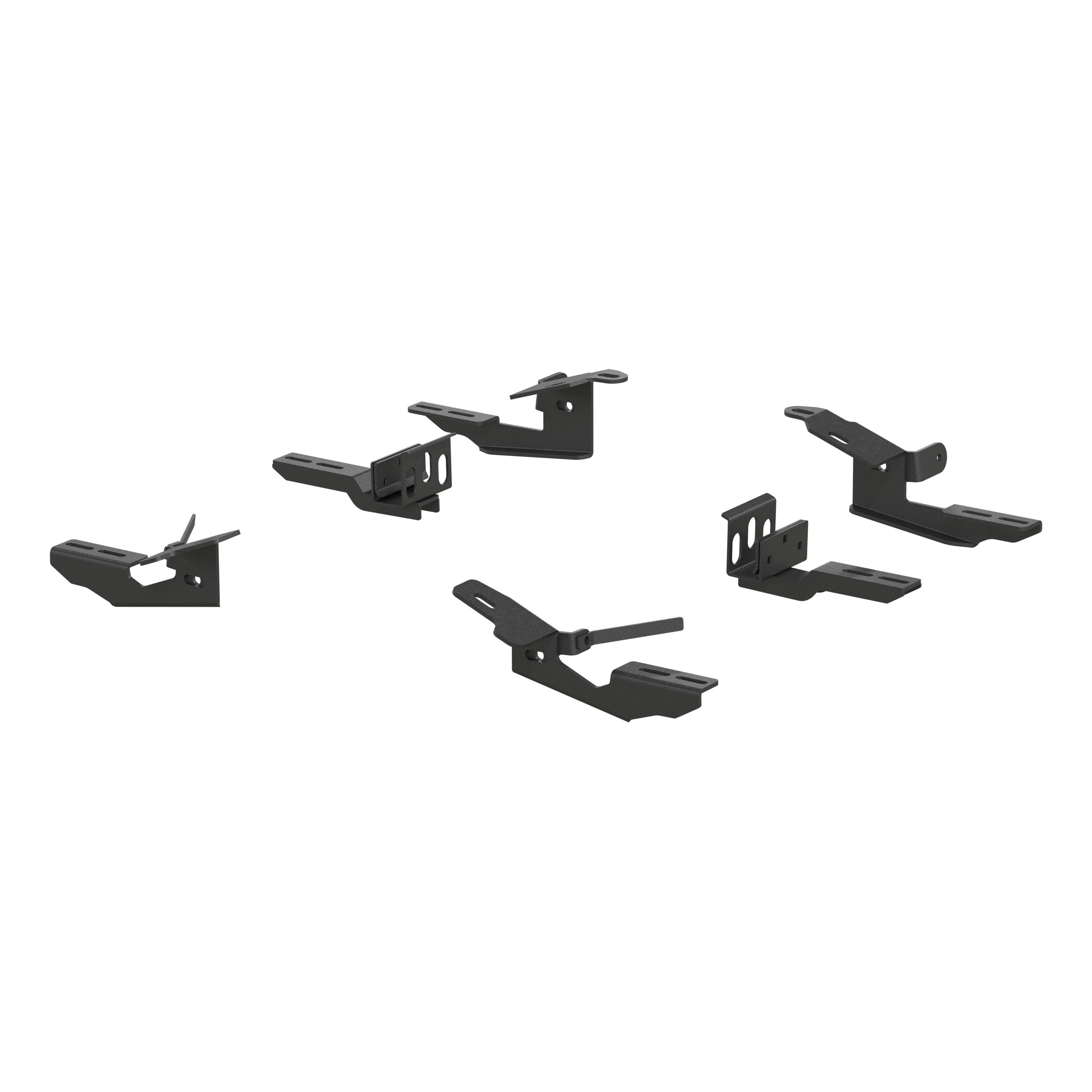 2016-2018 Ford Explorer Aries Black Mounting Brackets for AeroTread Base/Limited/Platinum/Sport/XLT - 2051109