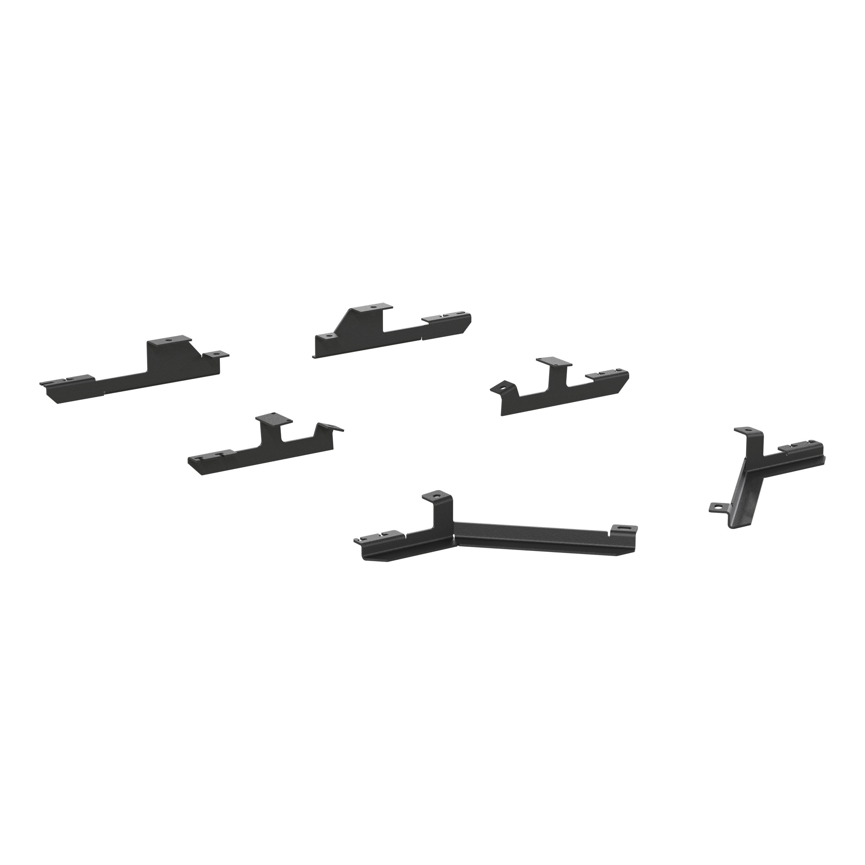 2010-2017 GMC Terrain Aries Black Mounting Brackets for AeroTread