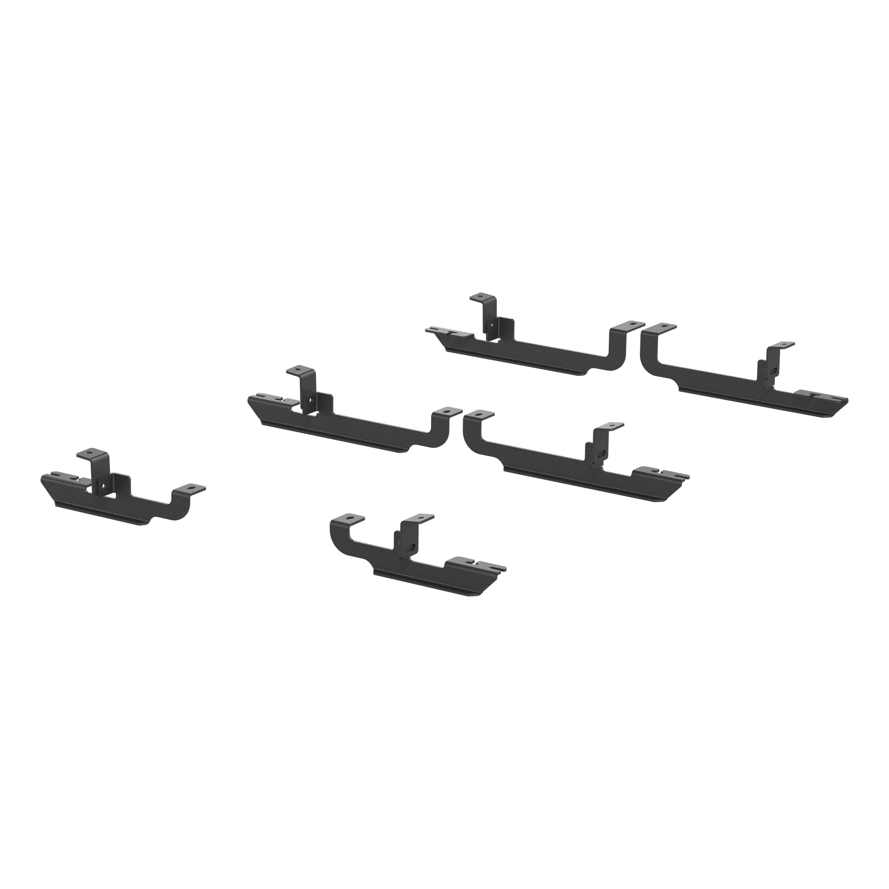 2015-2017 Jeep Renegade Aries Black Mounting Brackets for AeroTread Latitude/Limited/Sport/Trailhawk - 2051138