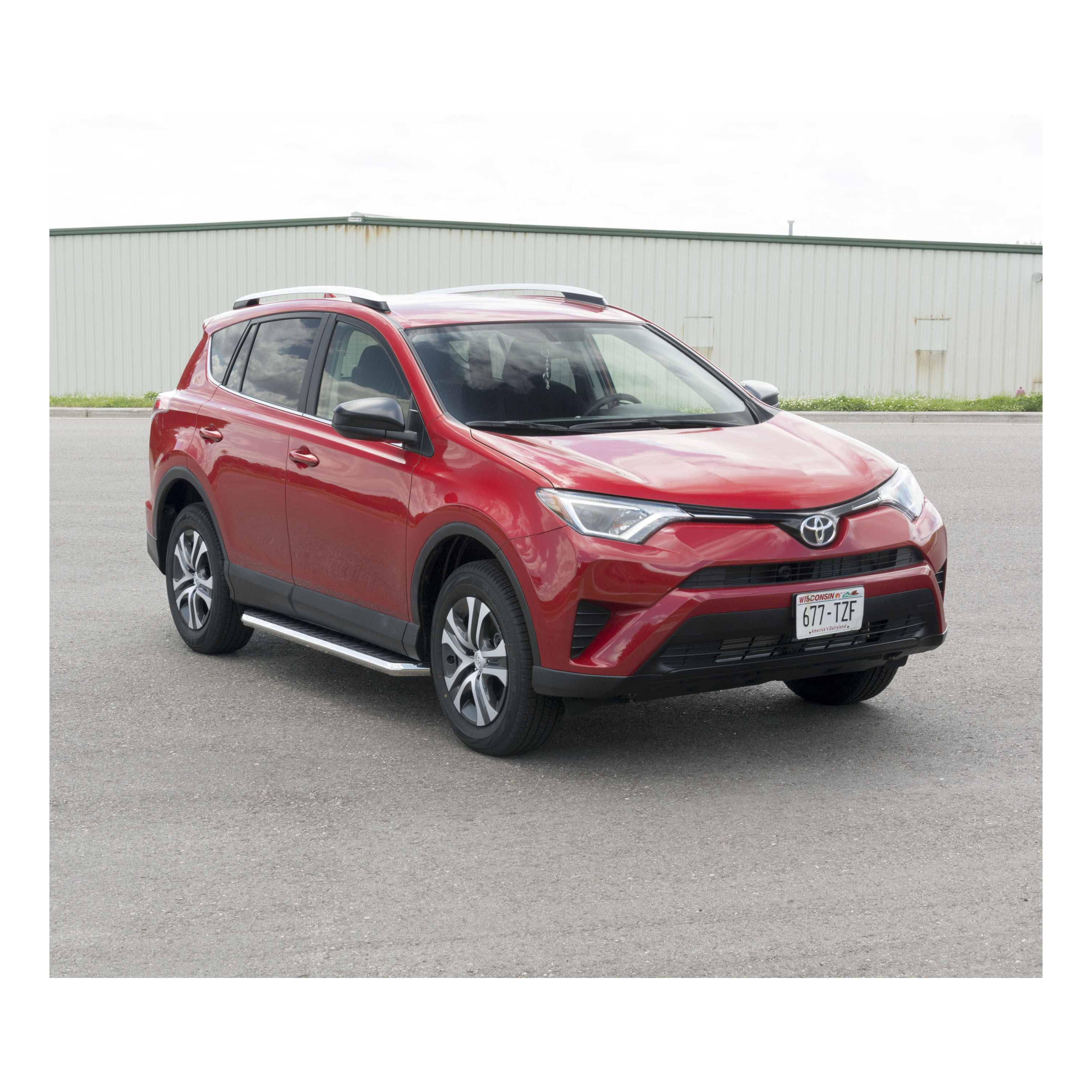 2016-2018 Toyota RAV4 Aries Black Mounting Brackets for AeroTread Hybrid Limited