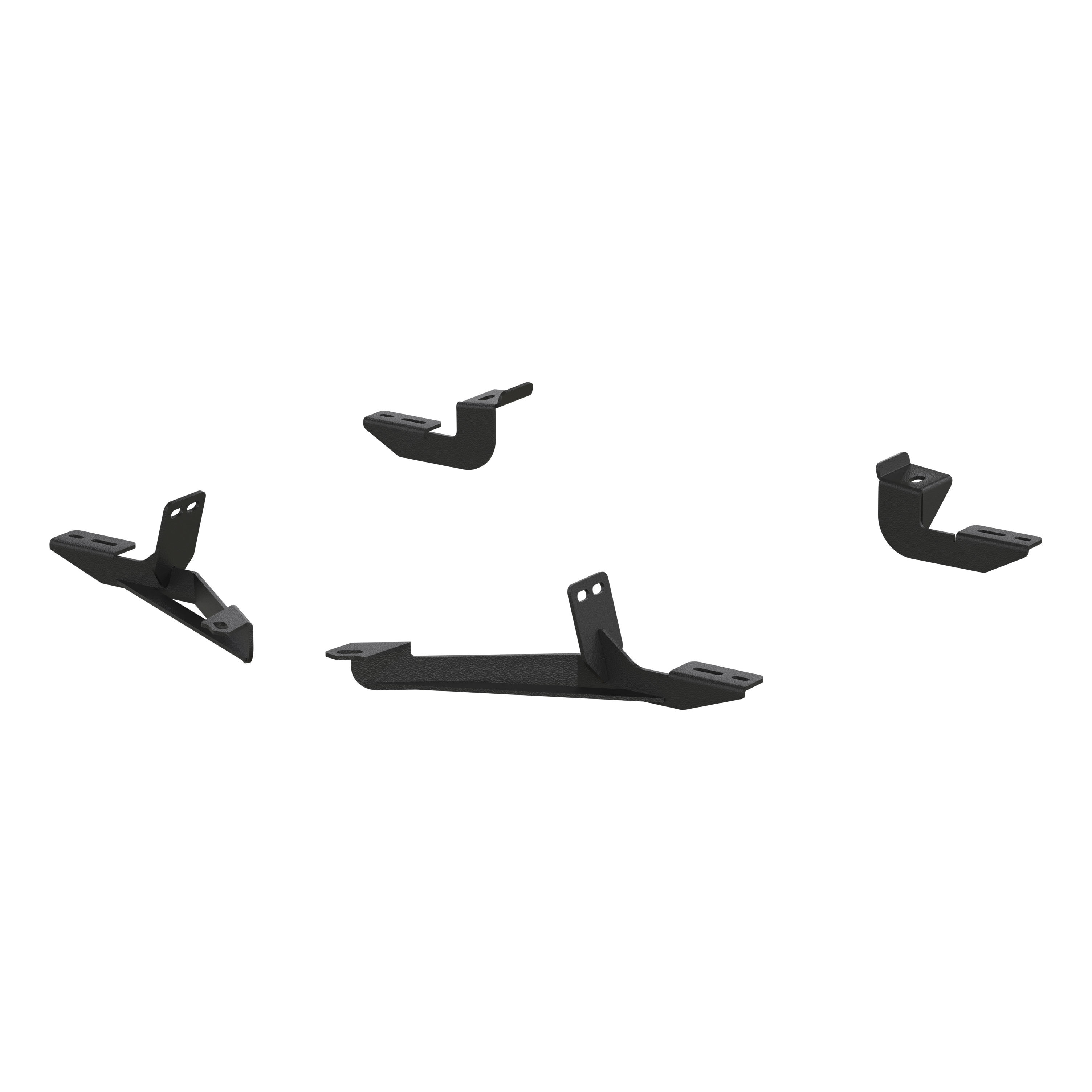 2016-2018 Toyota RAV4 Aries Black Mounting Brackets for AeroTread Hybrid Limited - 2051159