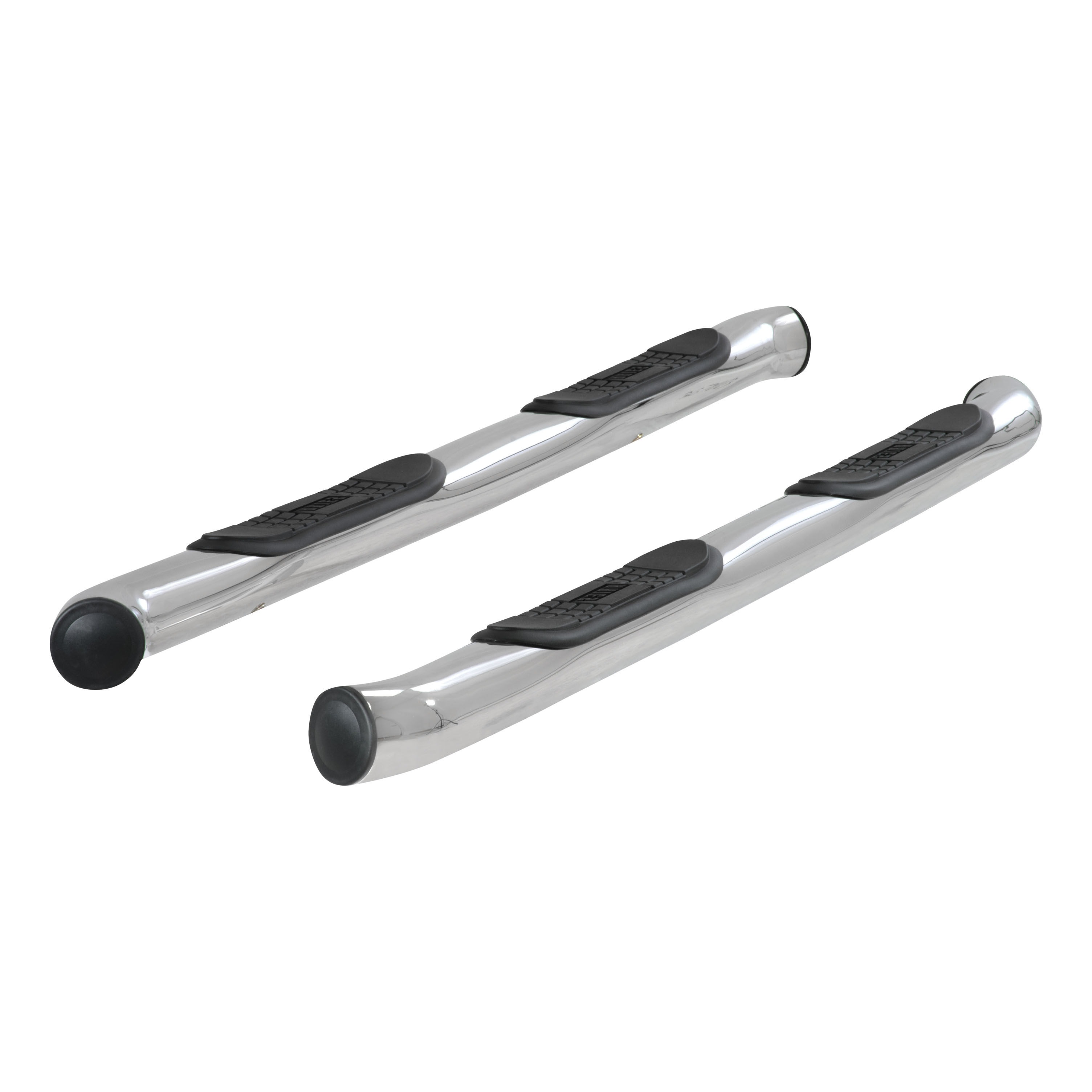 2009-2015 Honda Pilot Aries 3" Round Semi-Gloss Black Steel Side Bars