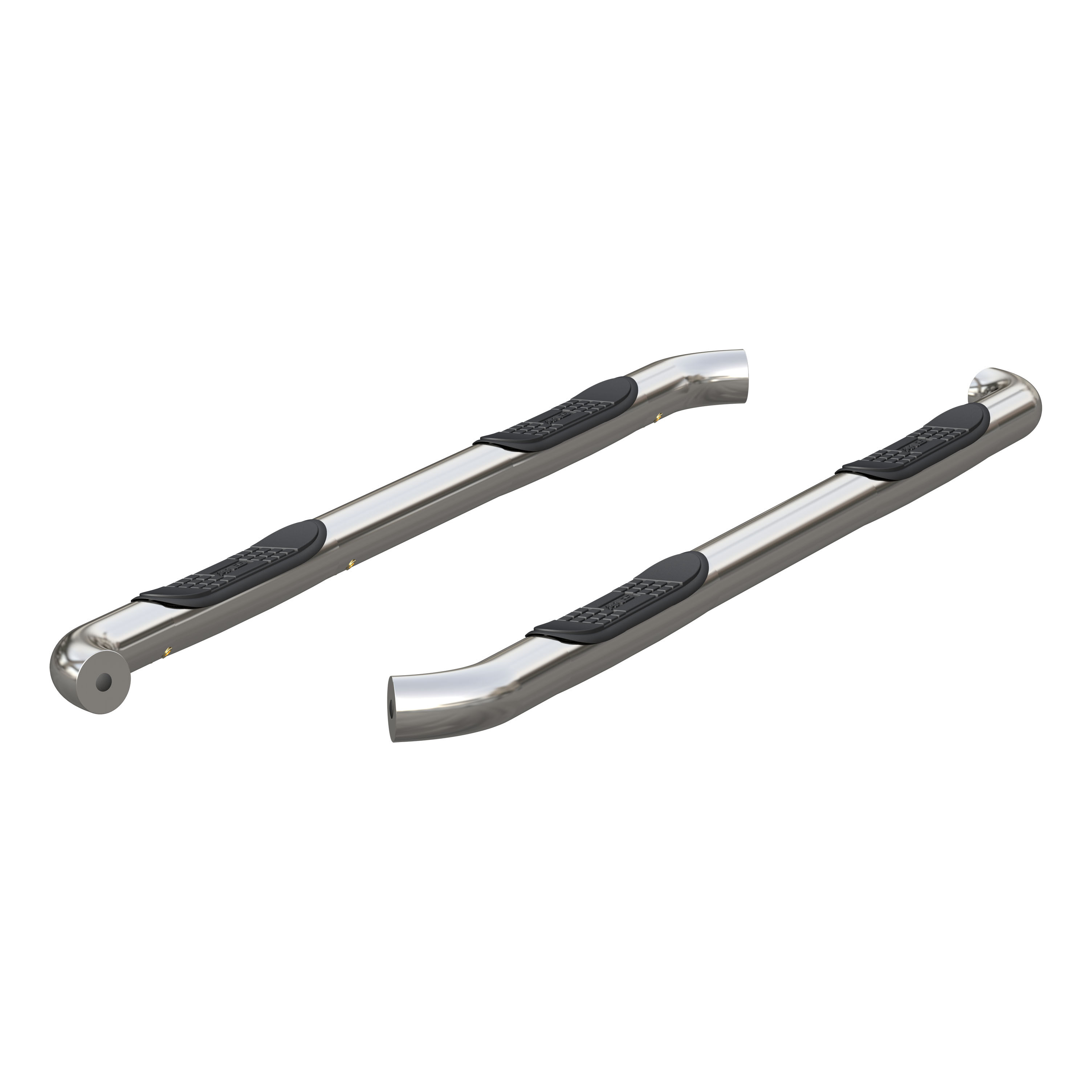 2004-2015 Nissan Titan Aries Stainless 3" Round Side Bars CREW CAB - 209042-2