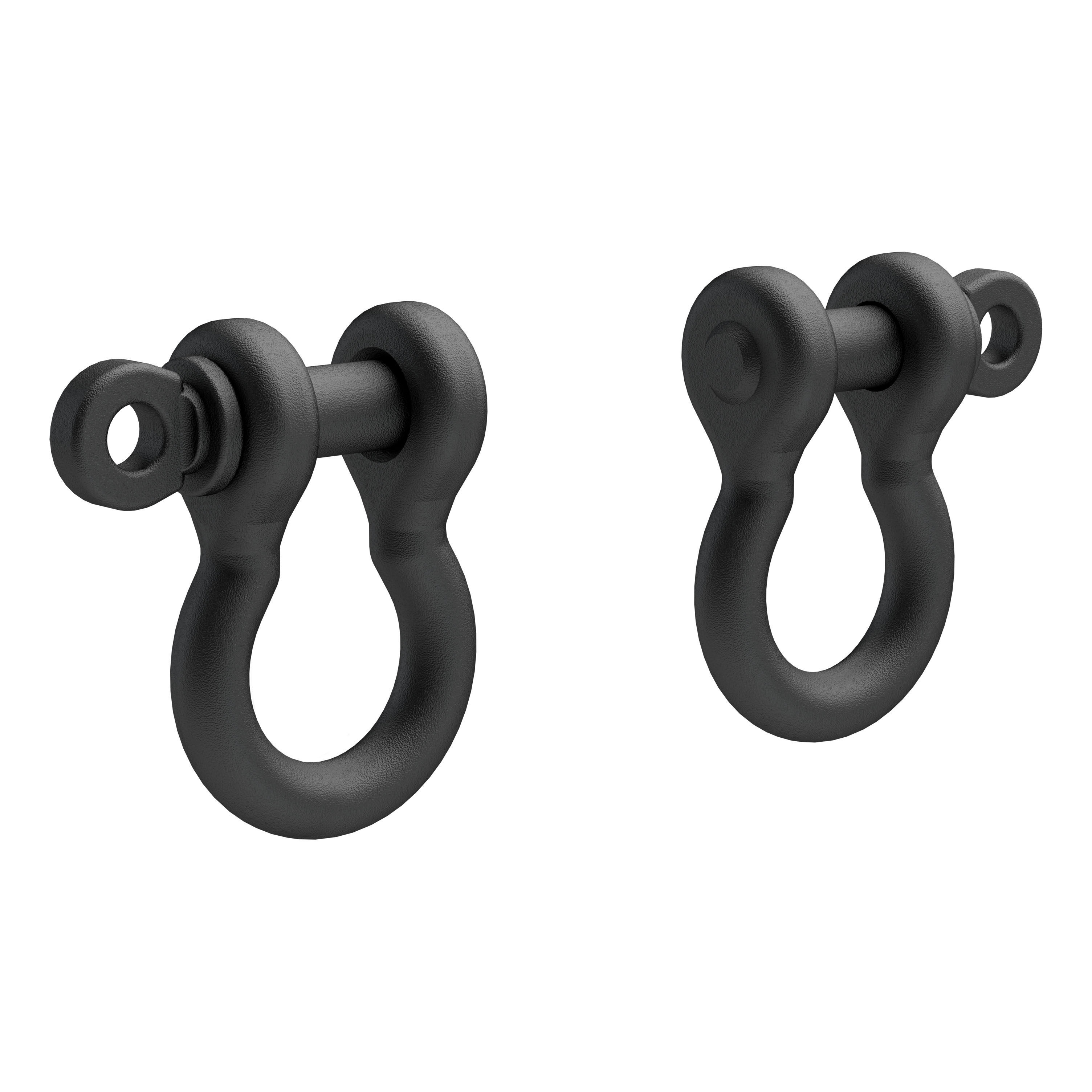 2007-2017 Jeep Wrangler Aries Black Shackles