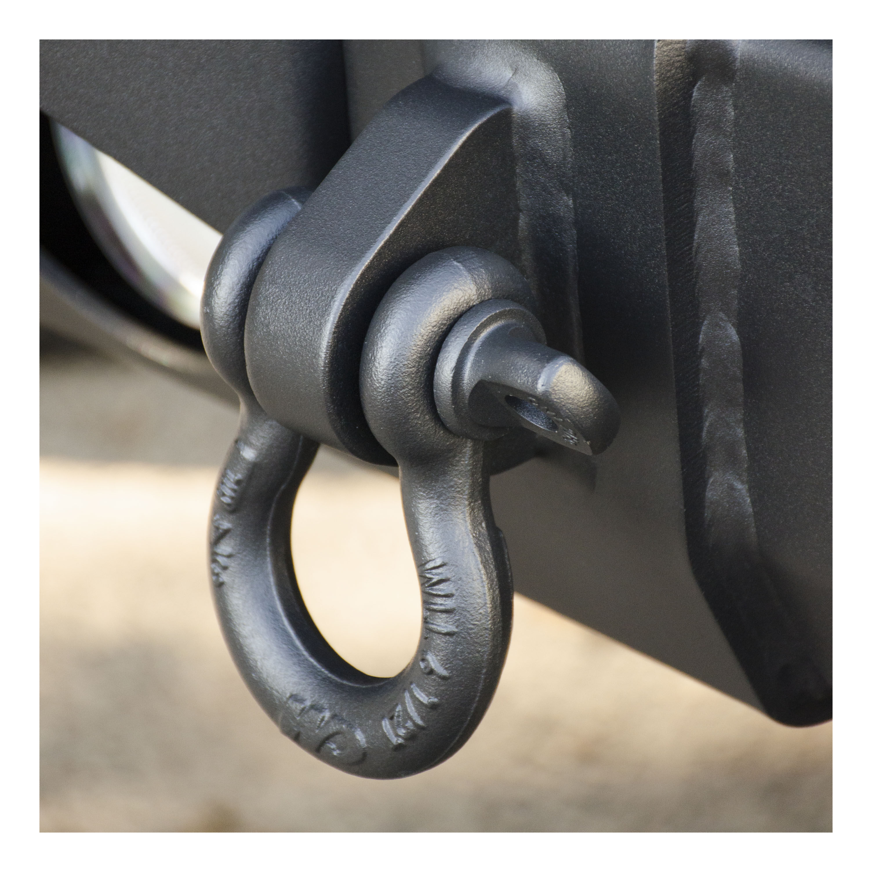 2007-2017 Jeep Wrangler Aries Black Shackles