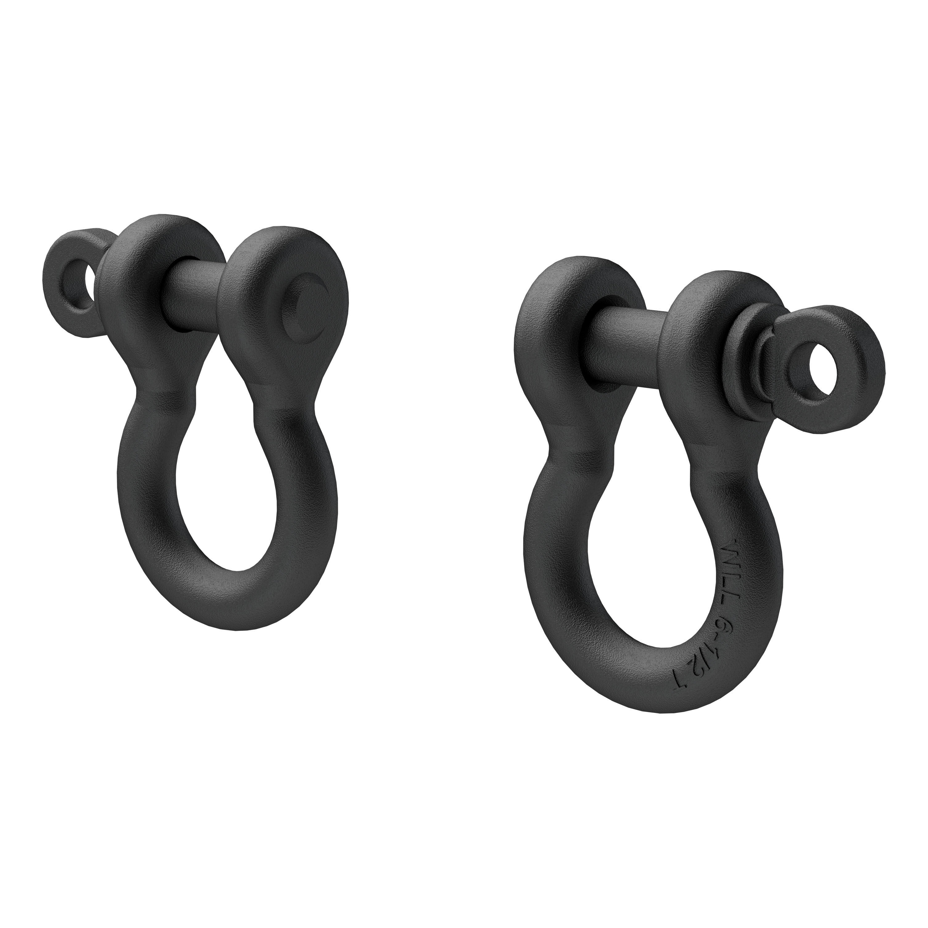2007-2017 Jeep Wrangler Aries Black Shackles - 2166071