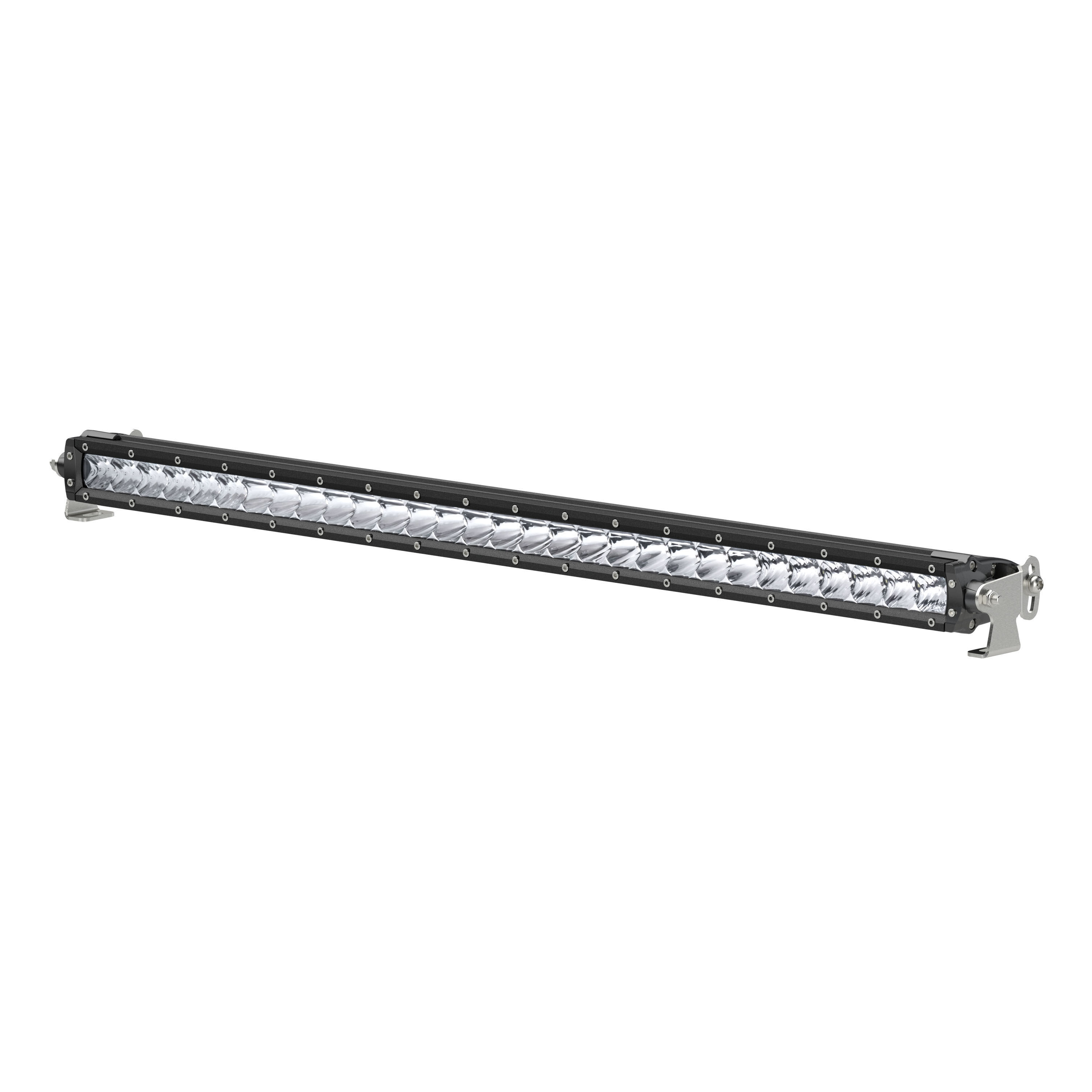 2017-2018 Ford F-550 Aries Black Pro Series Grille Guard with LED Light Bar Base