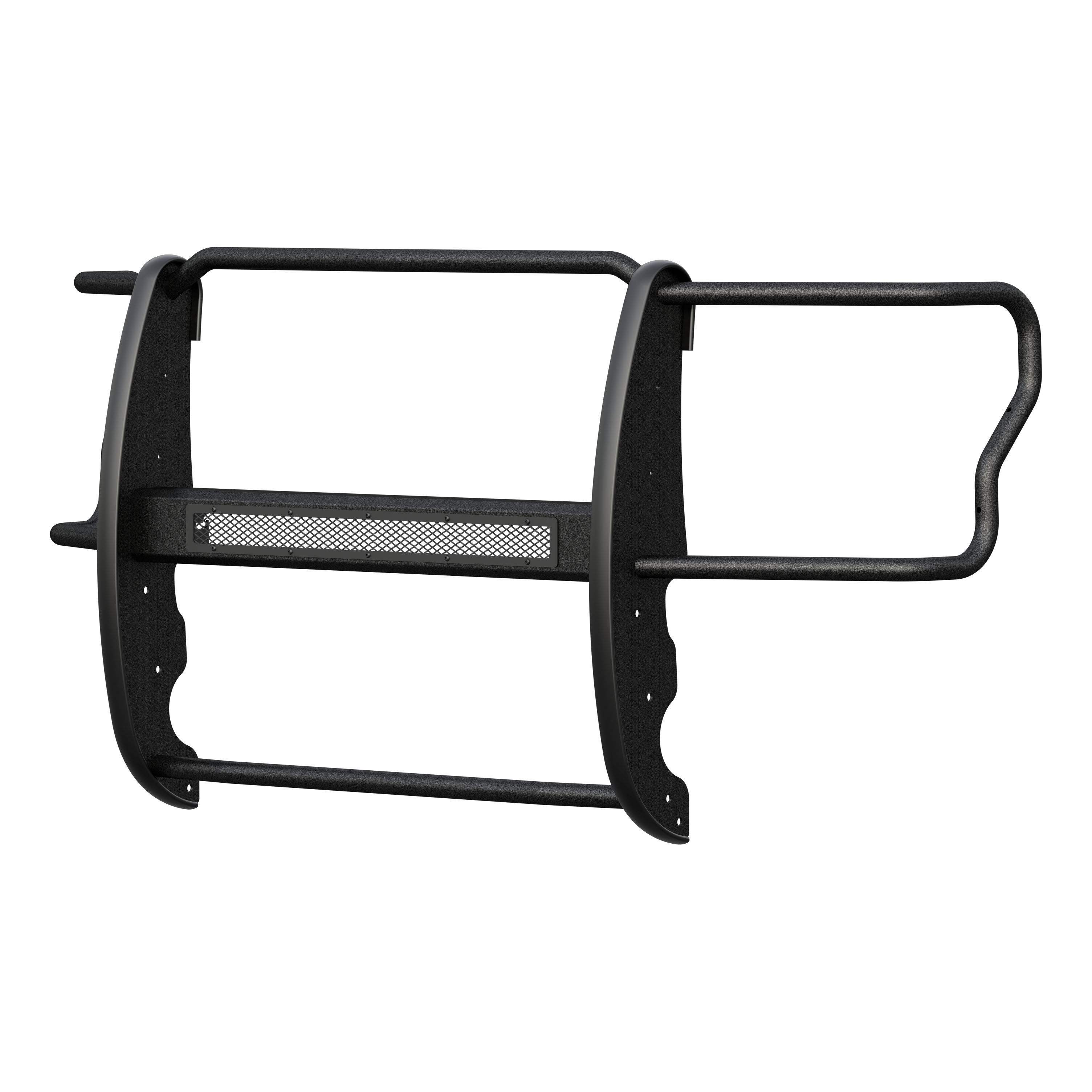 2017-2018 Ford F-550 Aries Black Pro Series Grille Guard with LED Light Bar Base - 2170014