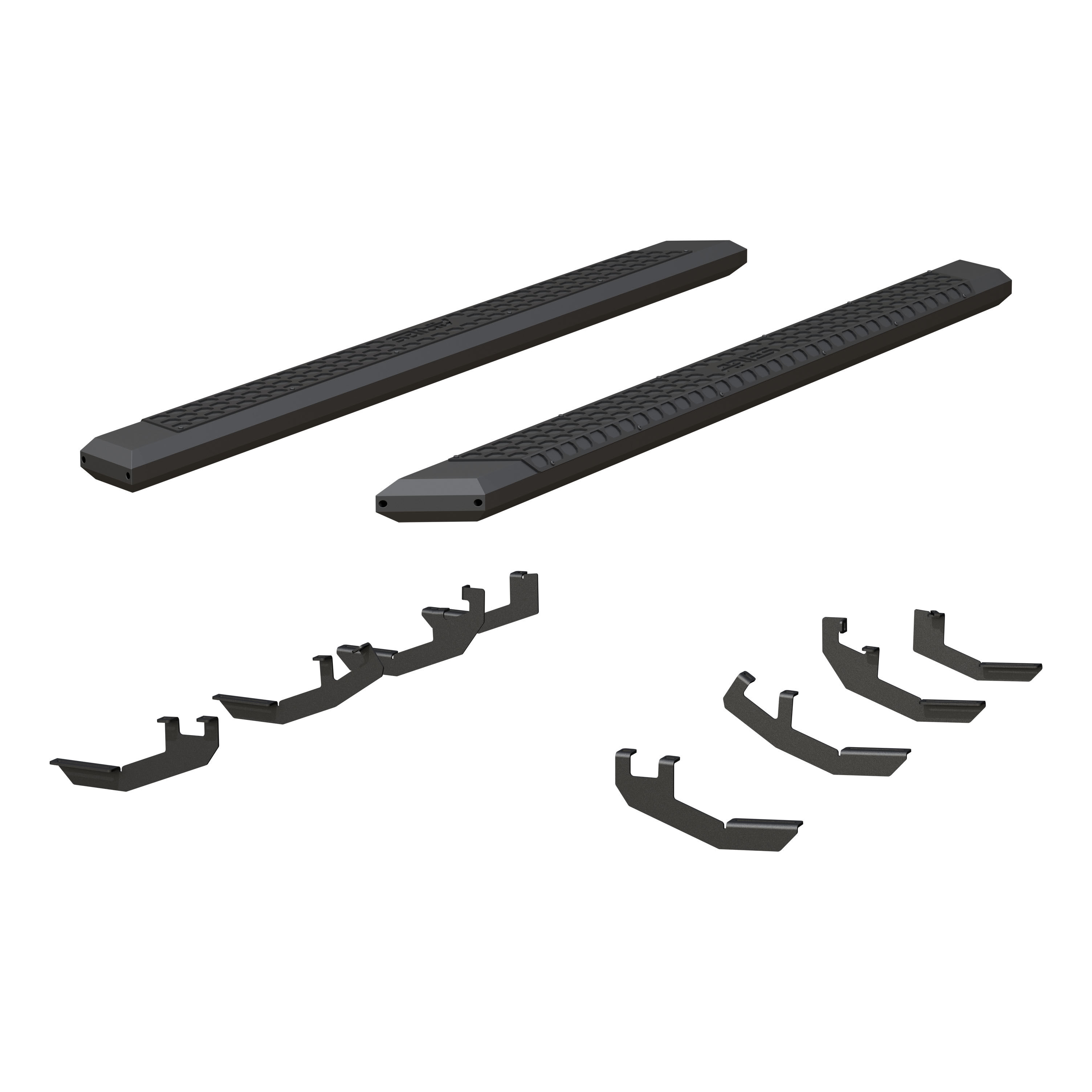 2017-2018 Honda Ridgeline Aries AdvantEDGE 5-1/2" Side Bars Black Edition - 2556030