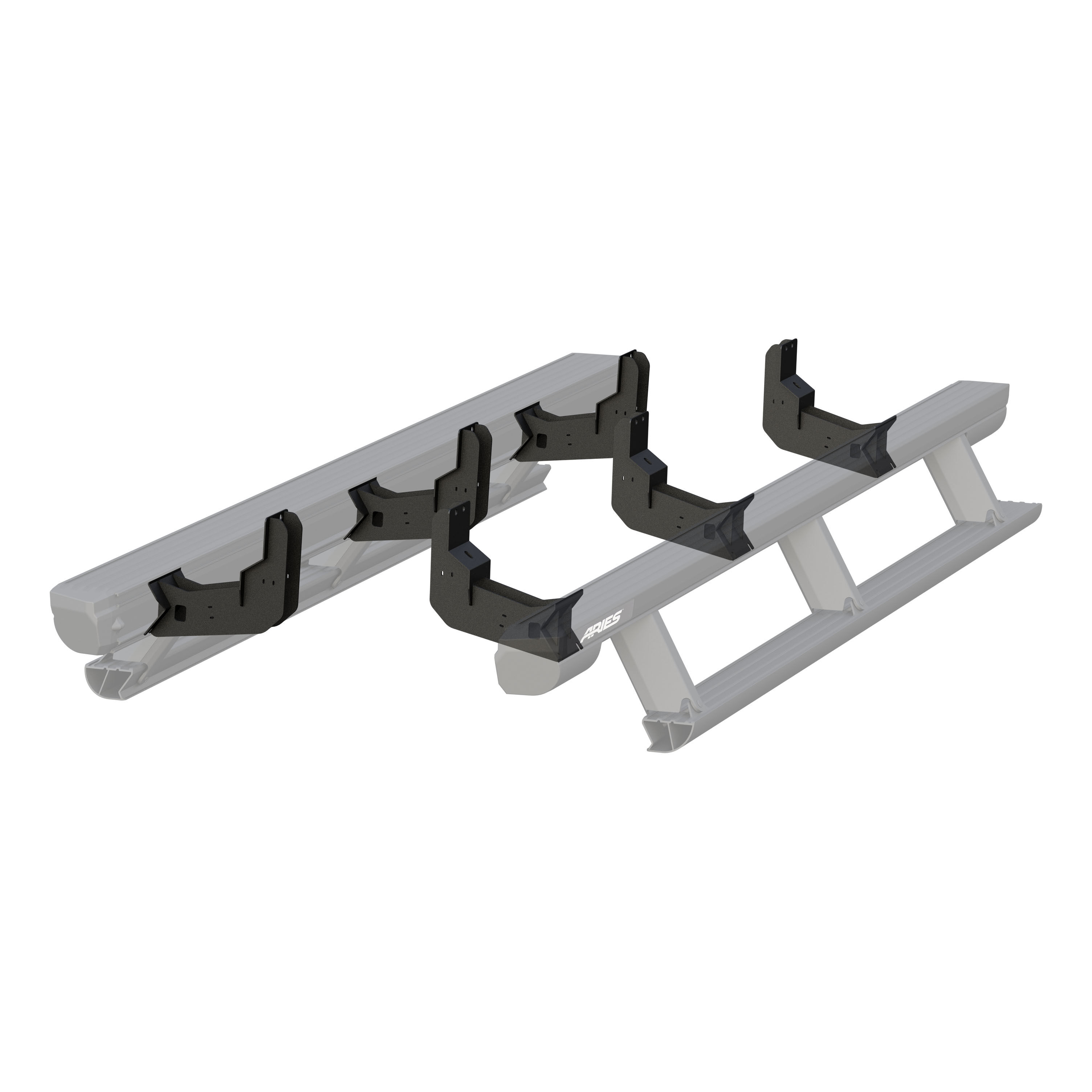 2017-2018 Nissan Titan Aries Mounting Brackets for ActionTrac SV/Crew Cab Pickup