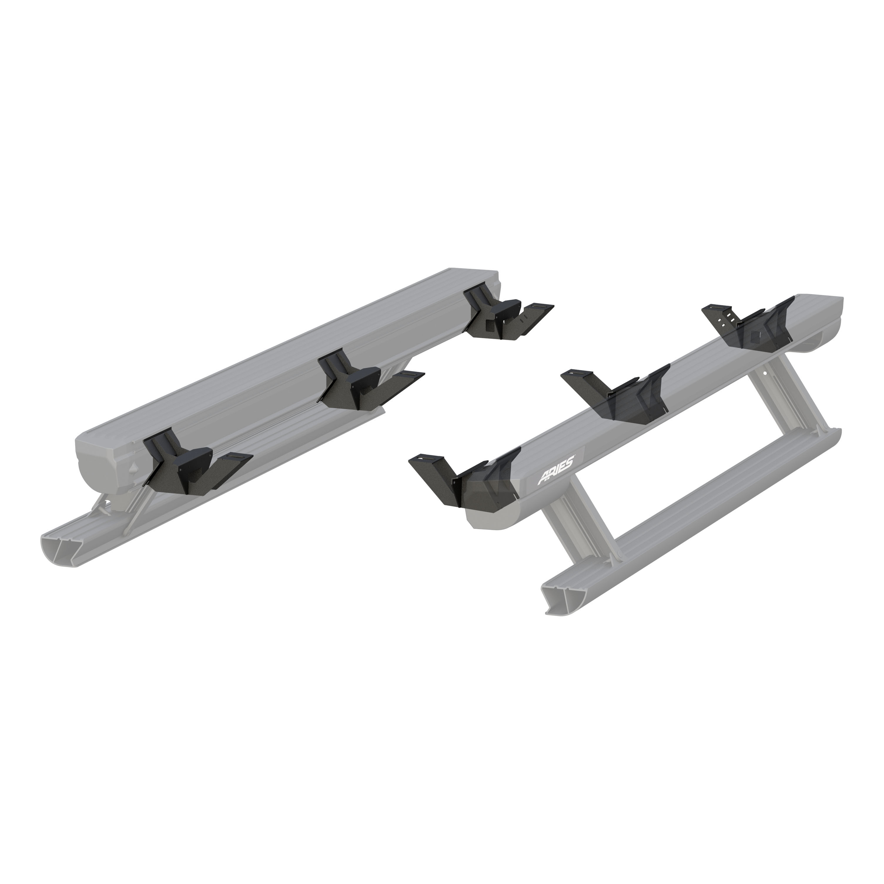 2018 Jeep Wrangler Aries Mounting Brackets for ActionTrac Unlimited Sport S