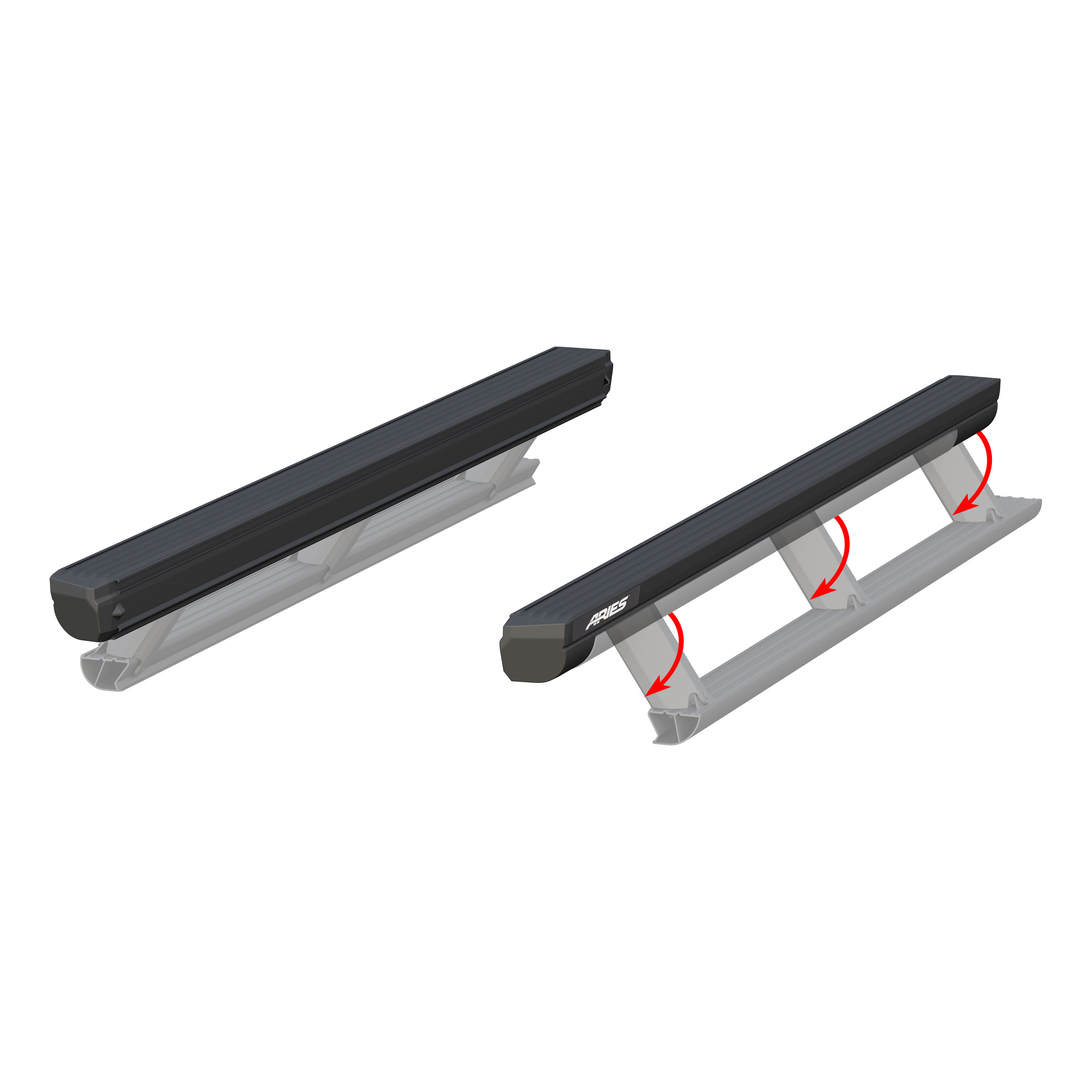 2007-2018 Toyota Tundra Aries ActionTrac Powered Running Boards (No Brackets) Limited/Crew Cab Pickup