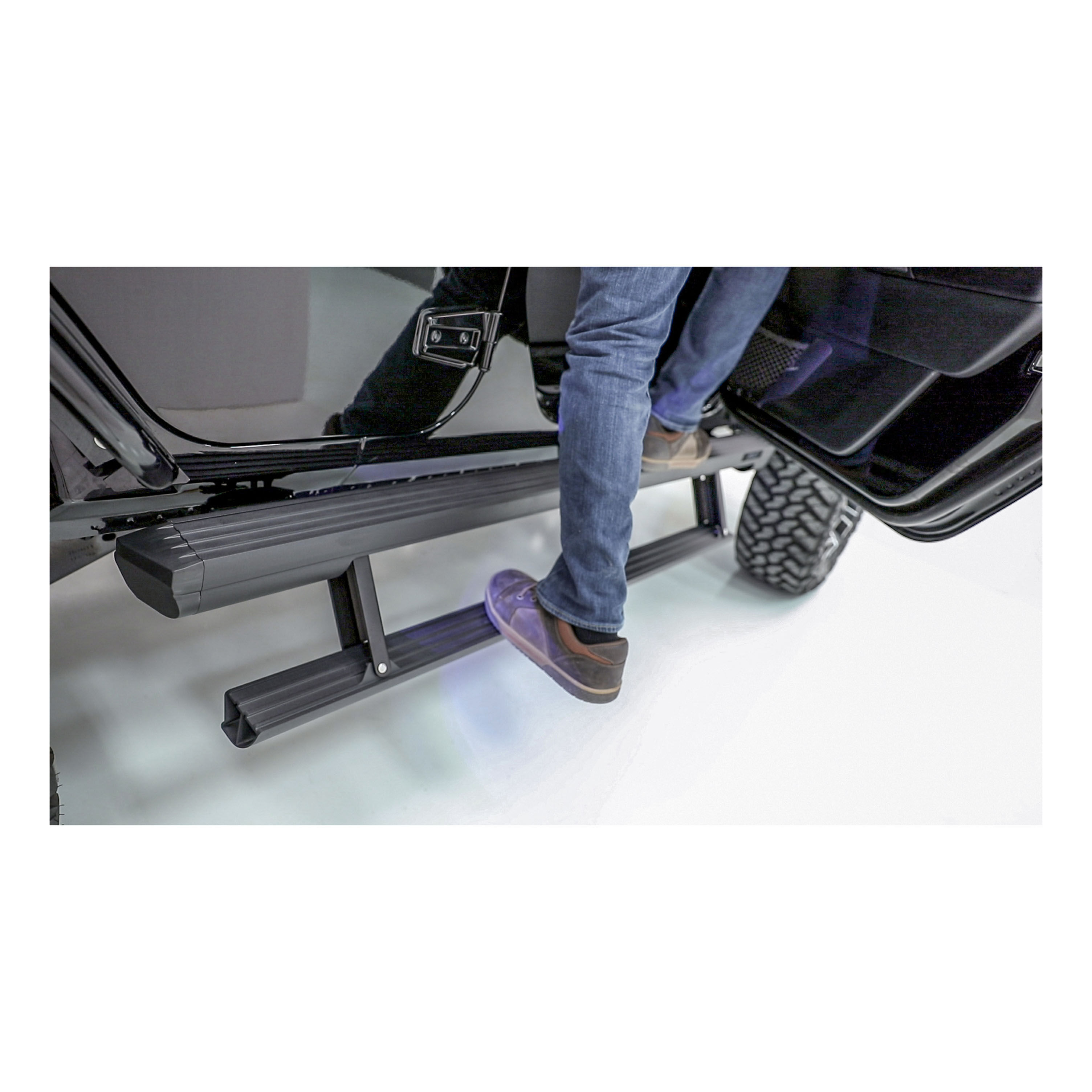 1999-2018 Ford F-350 Aries ActionTrac Powered Running Boards (No Brackets) XLT/Crew Cab