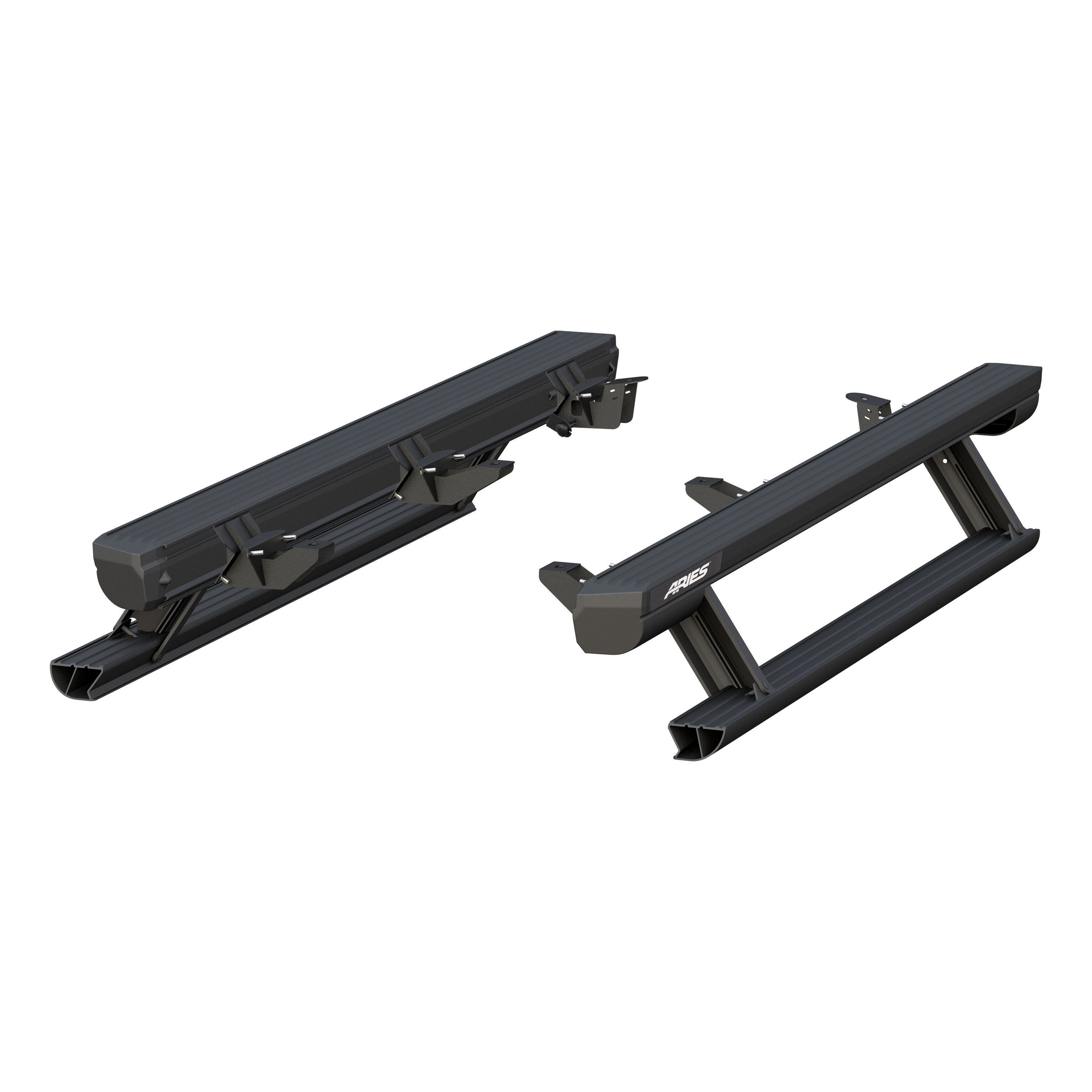2007-2017 Jeep Wrangler Aries ActionTrac Powered Running Boards Unlimited Sahara - 3036570