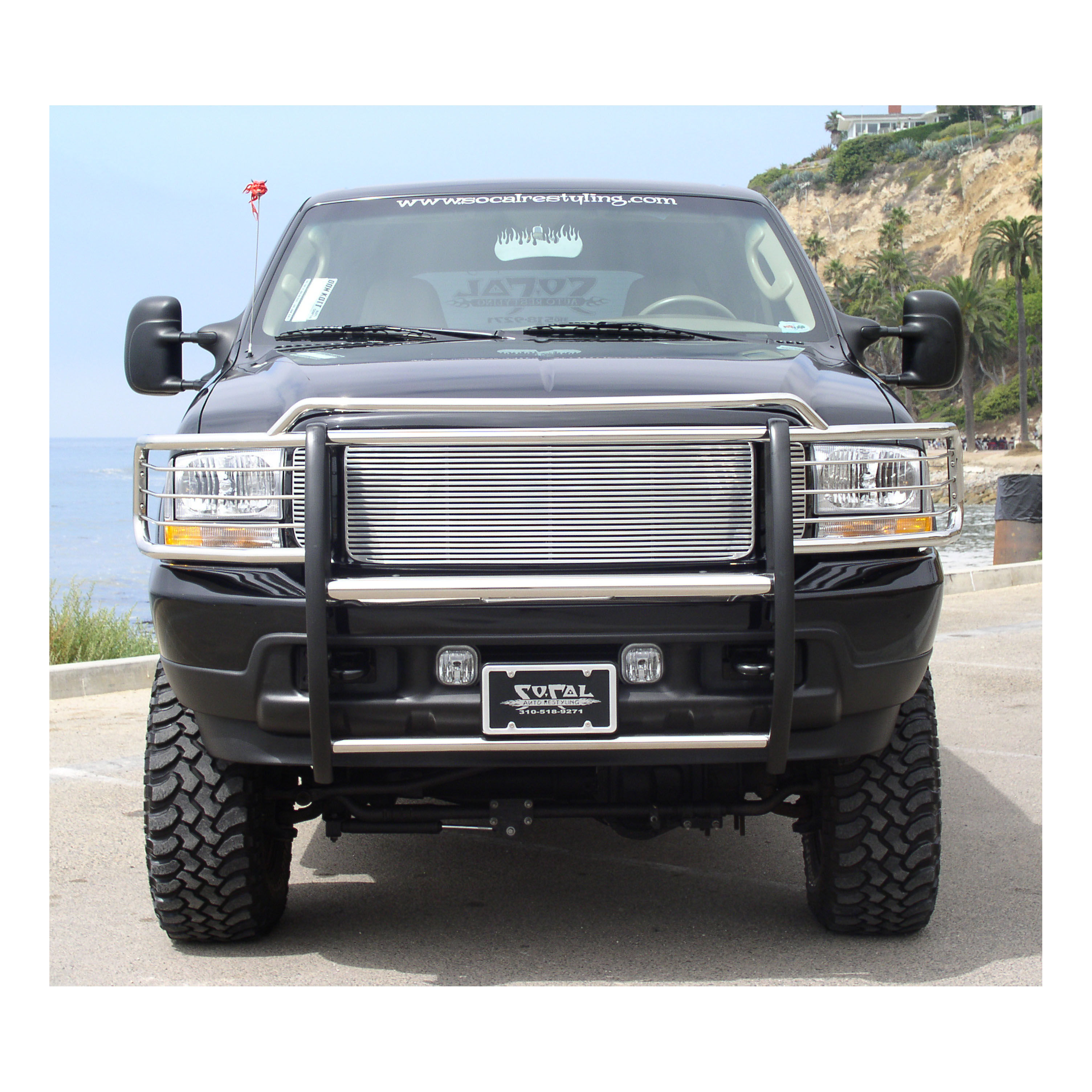 1999-2004 Ford F-350 Aries Stainless Grille Guard
