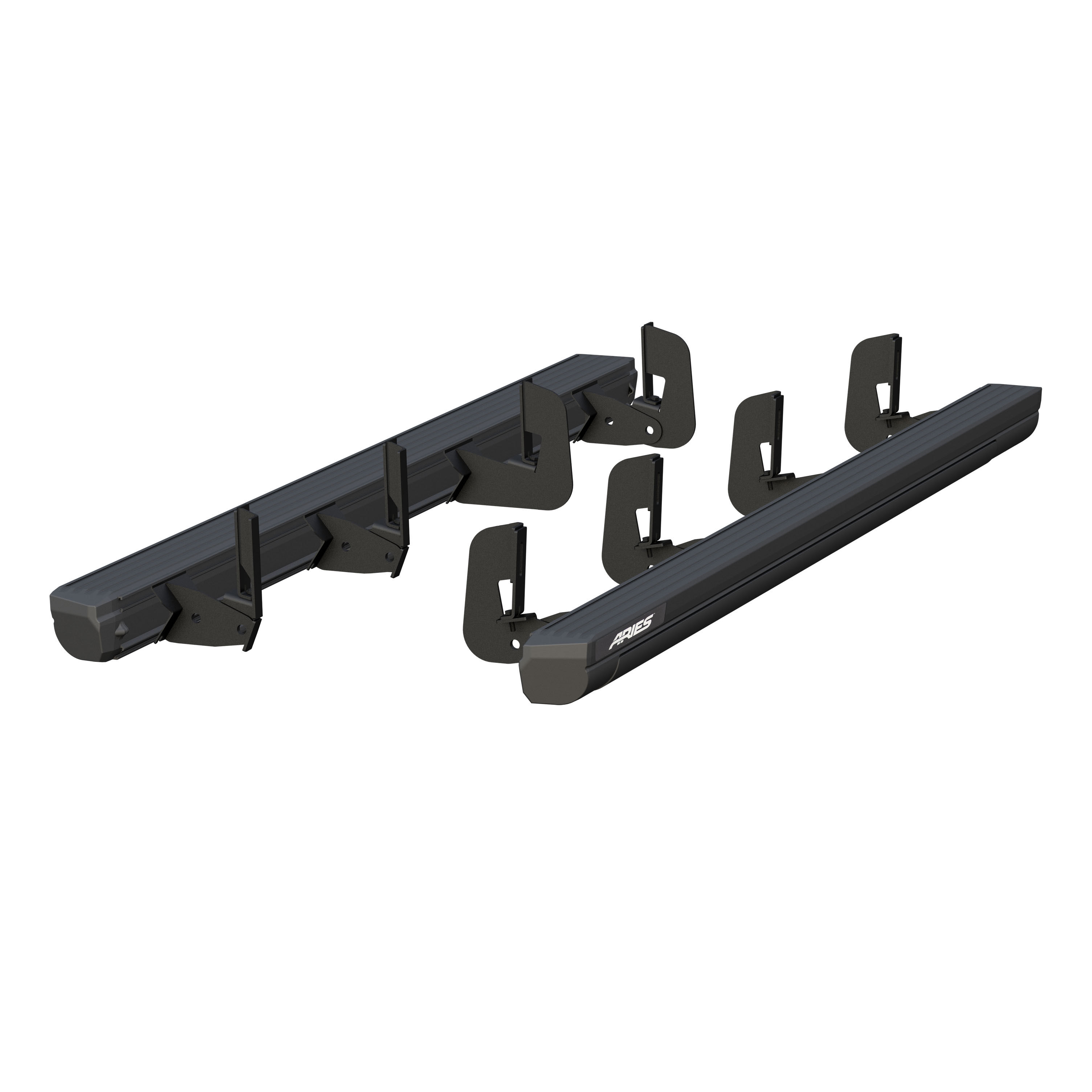 2013-2018 Chevy Silverado 3500 Aries ActionTrac Powered Running Boards HD WT/Crew Cab Pickup