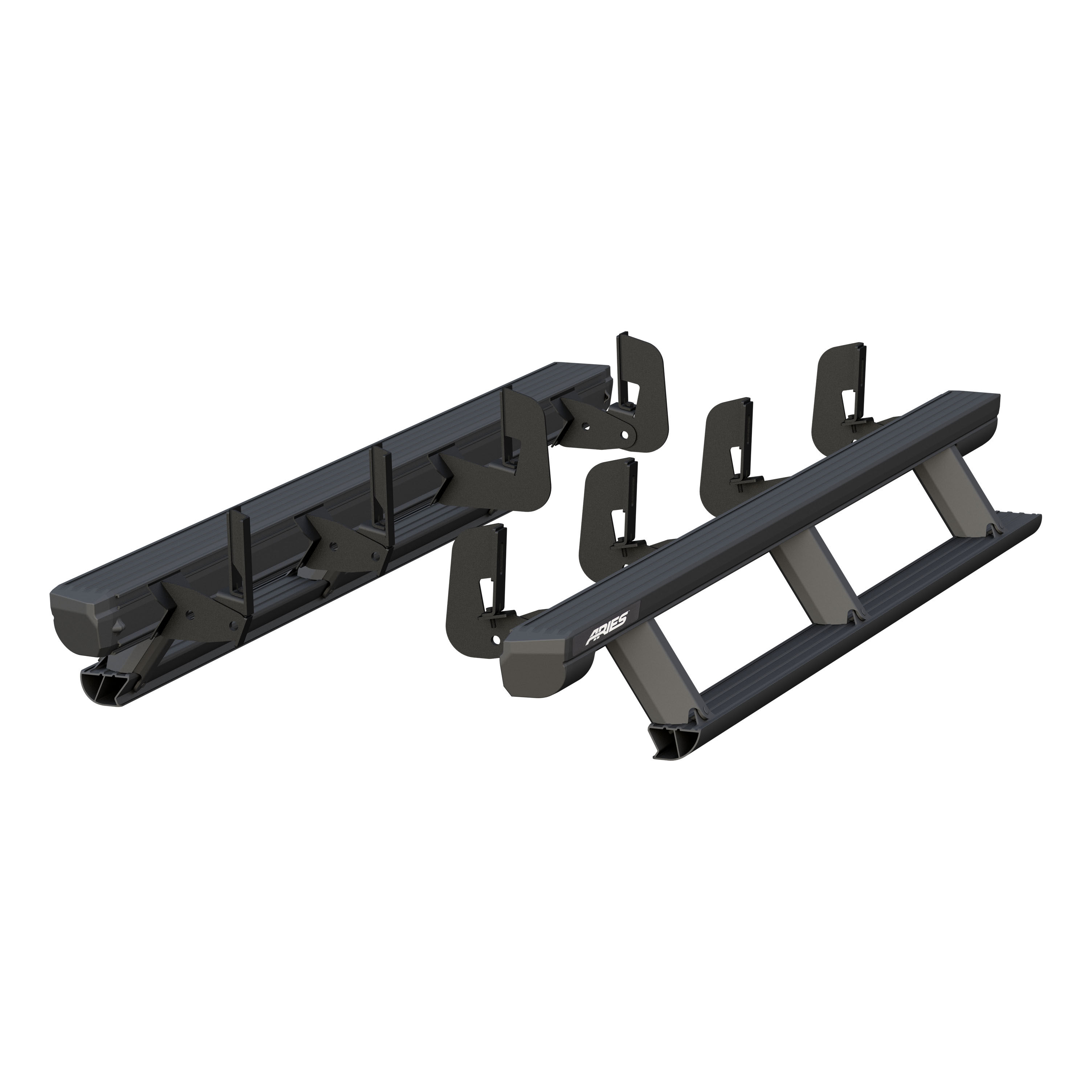 2013-2018 Chevy Silverado 3500 Aries ActionTrac Powered Running Boards HD WT/Crew Cab Pickup - 3047902