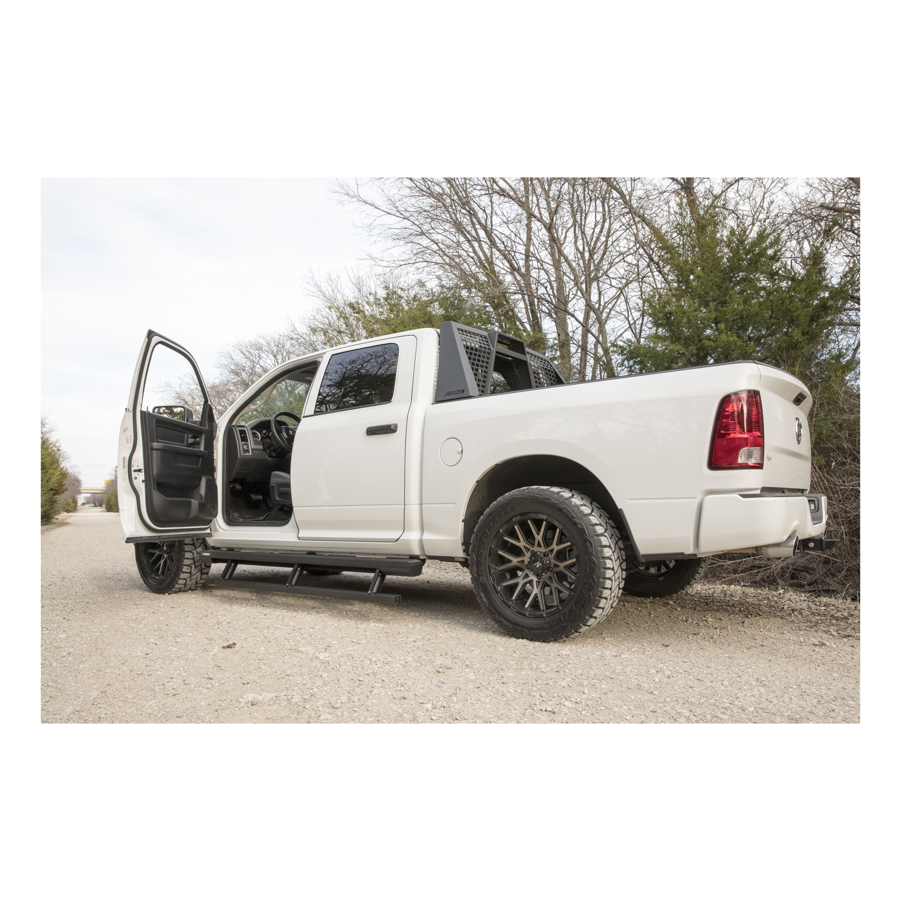 2009-2018 Dodge Ram 3500 Aries ActionTrac Powered Running Boards SLT/Extended Crew Cab Pickup