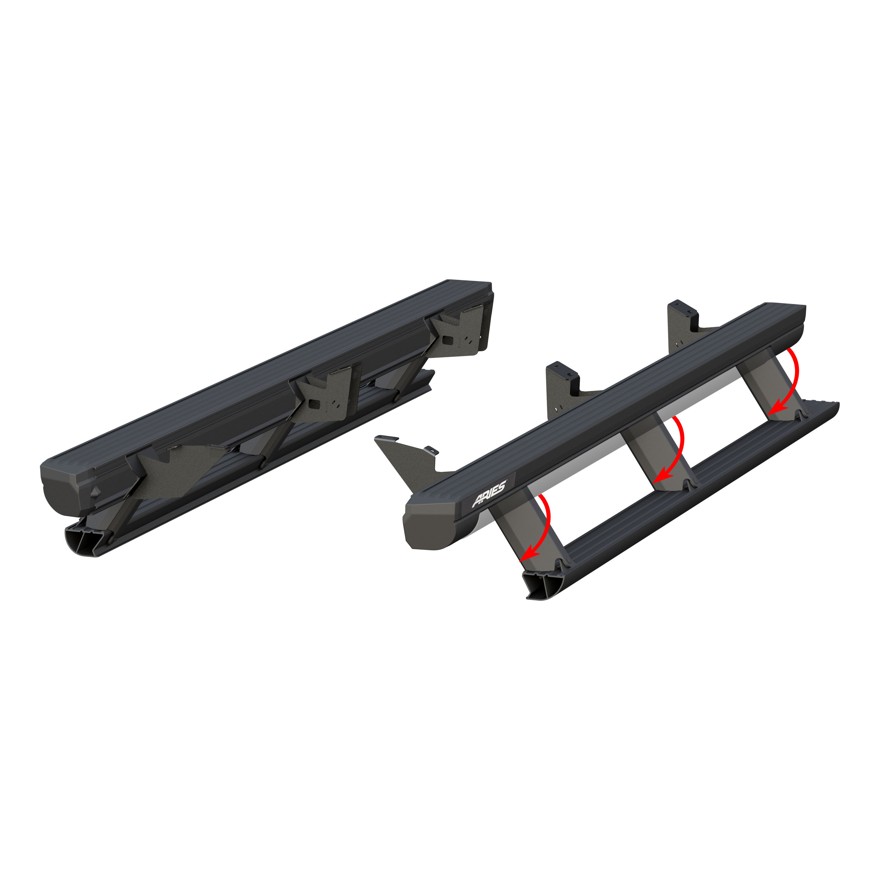 2016-2018 Toyota Tacoma Aries ActionTrac Powered Running Boards TRD Sport/Crew Cab Pickup