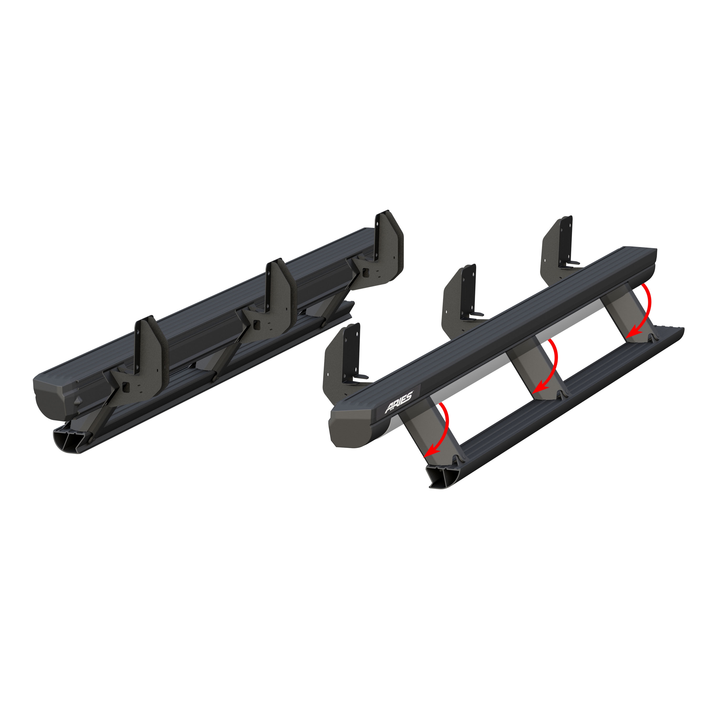 1999-2016 Ford F-350 Aries ActionTrac Powered Running Boards XLT/Crew Cab