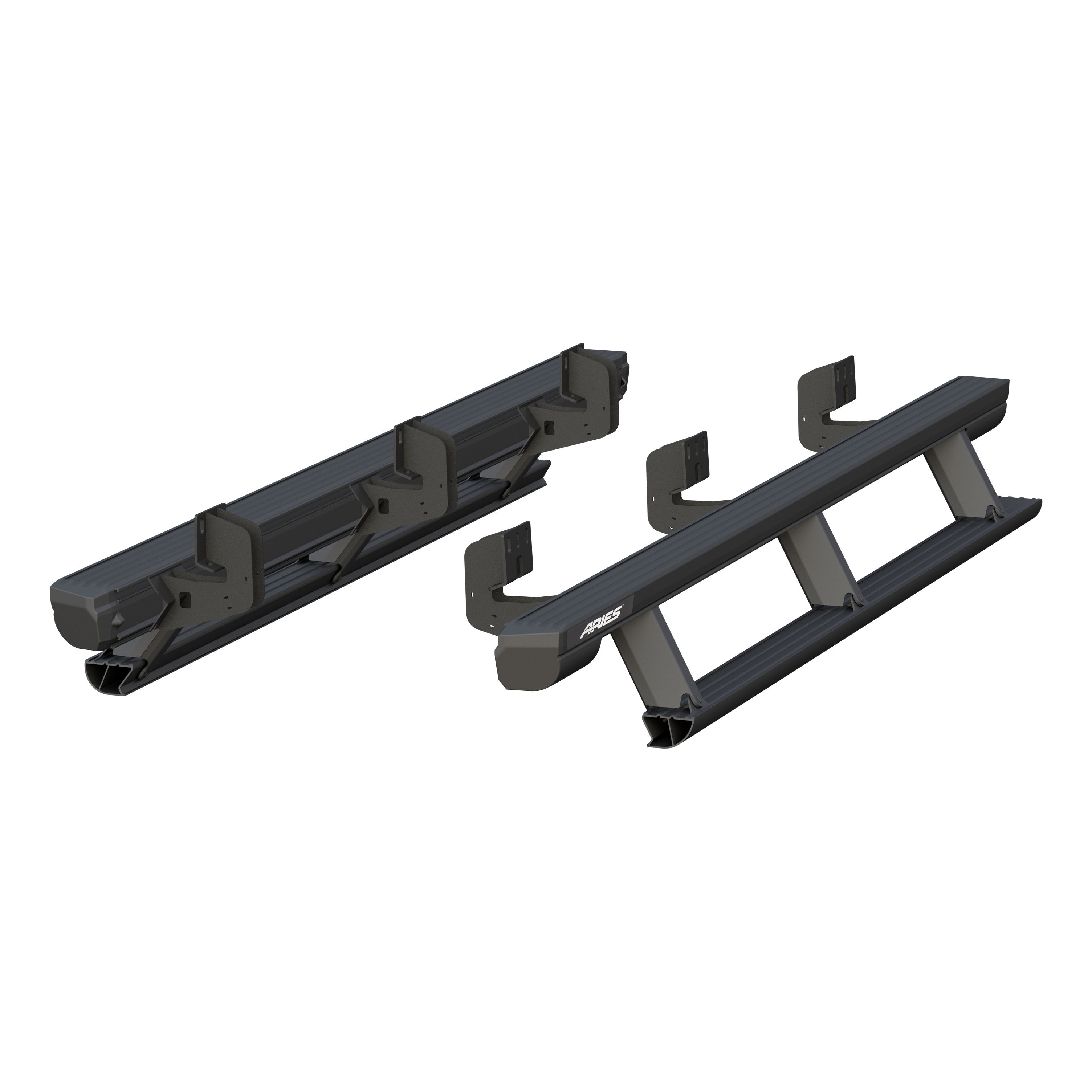 2009-2014 Ford F-150 Aries ActionTrac Powered Running Boards XLT/Crew Cab Pickup - 3048326