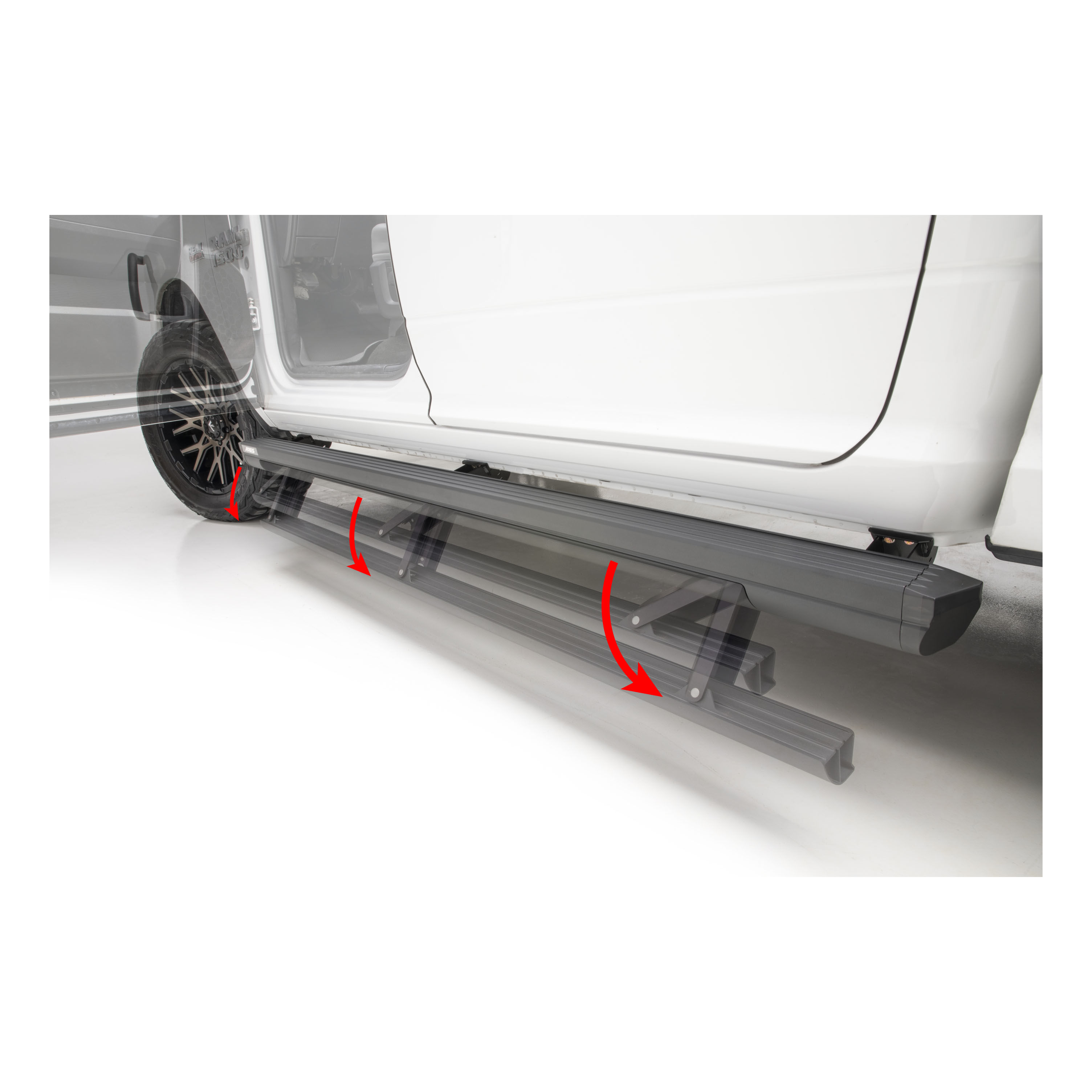 2007-2018 Toyota Tundra Aries ActionTrac Powered Running Boards Limited/Extended Crew Cab Pickup