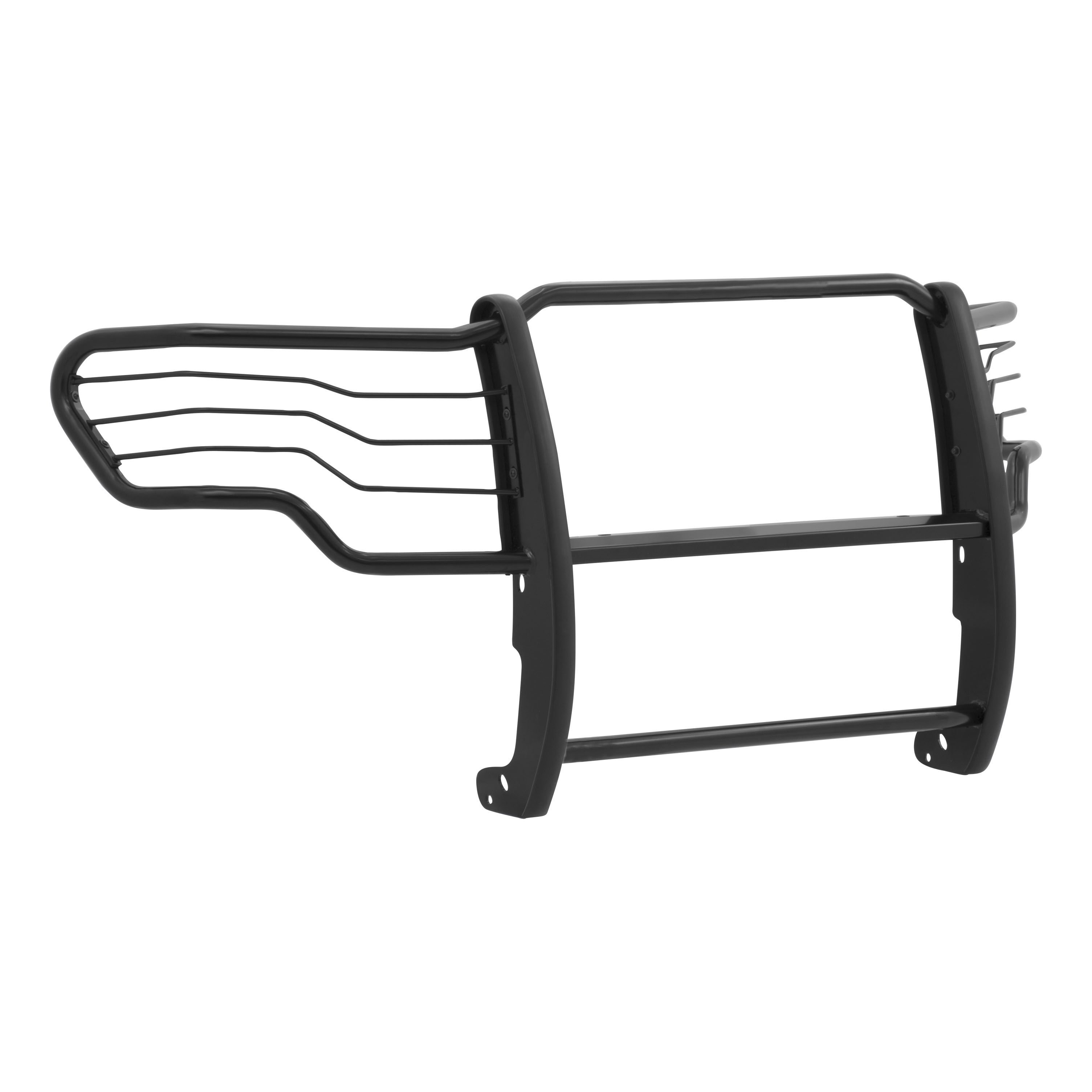 2009-2014 Ford F-150 Aries Black Grille Guard QUICK RELEASE TILT (ALLOWS ORIGINAL TOW HOOKS)