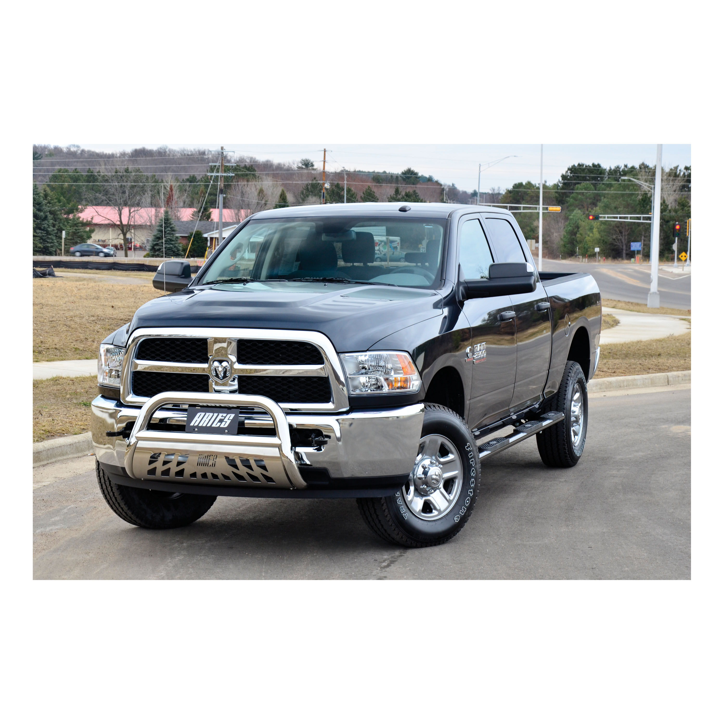 2003-2017 Dodge Ram 3500 Aries Stainless 3" Bull Bar