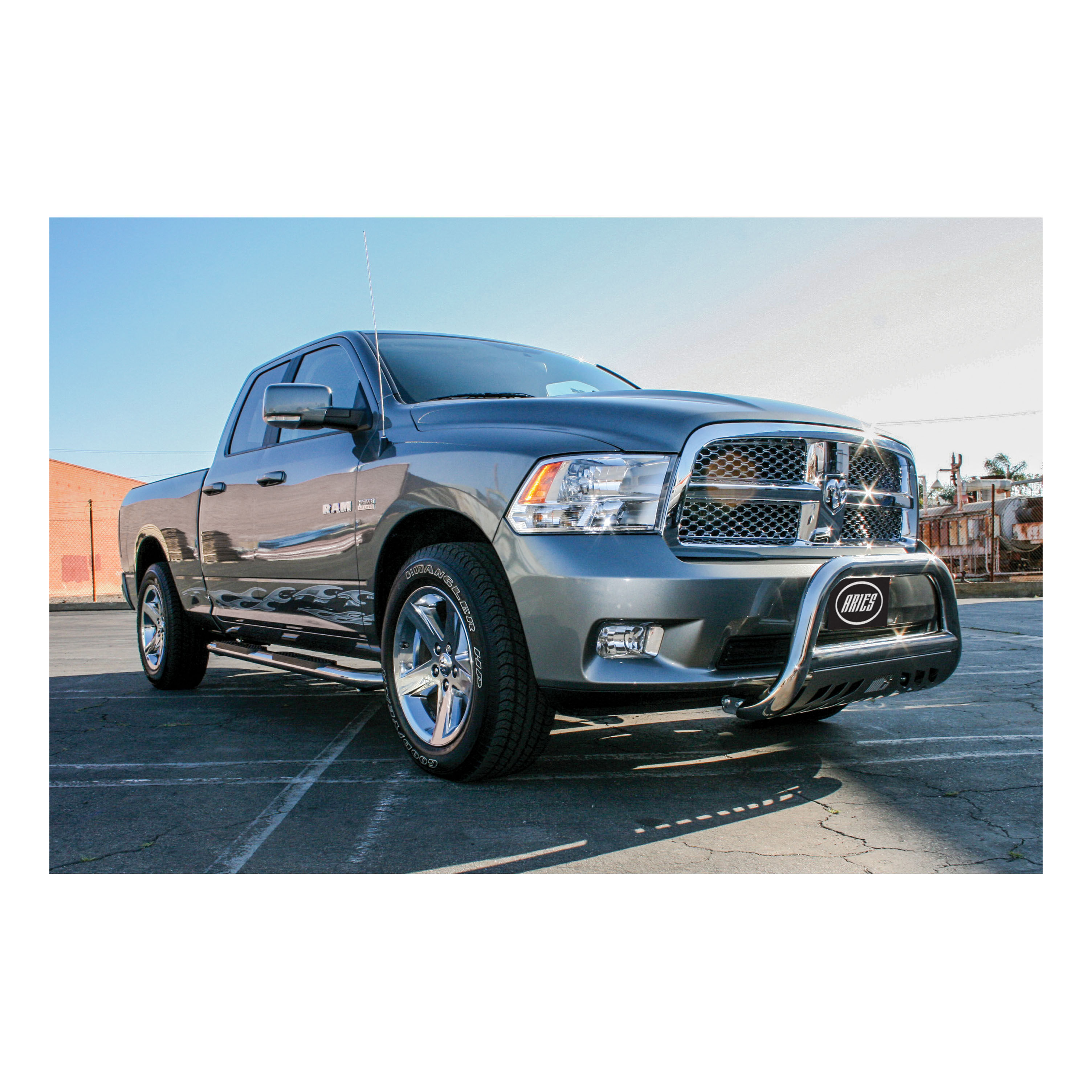 2003-2017 Dodge Ram 3500 Aries Stainless 3" Bull Bar