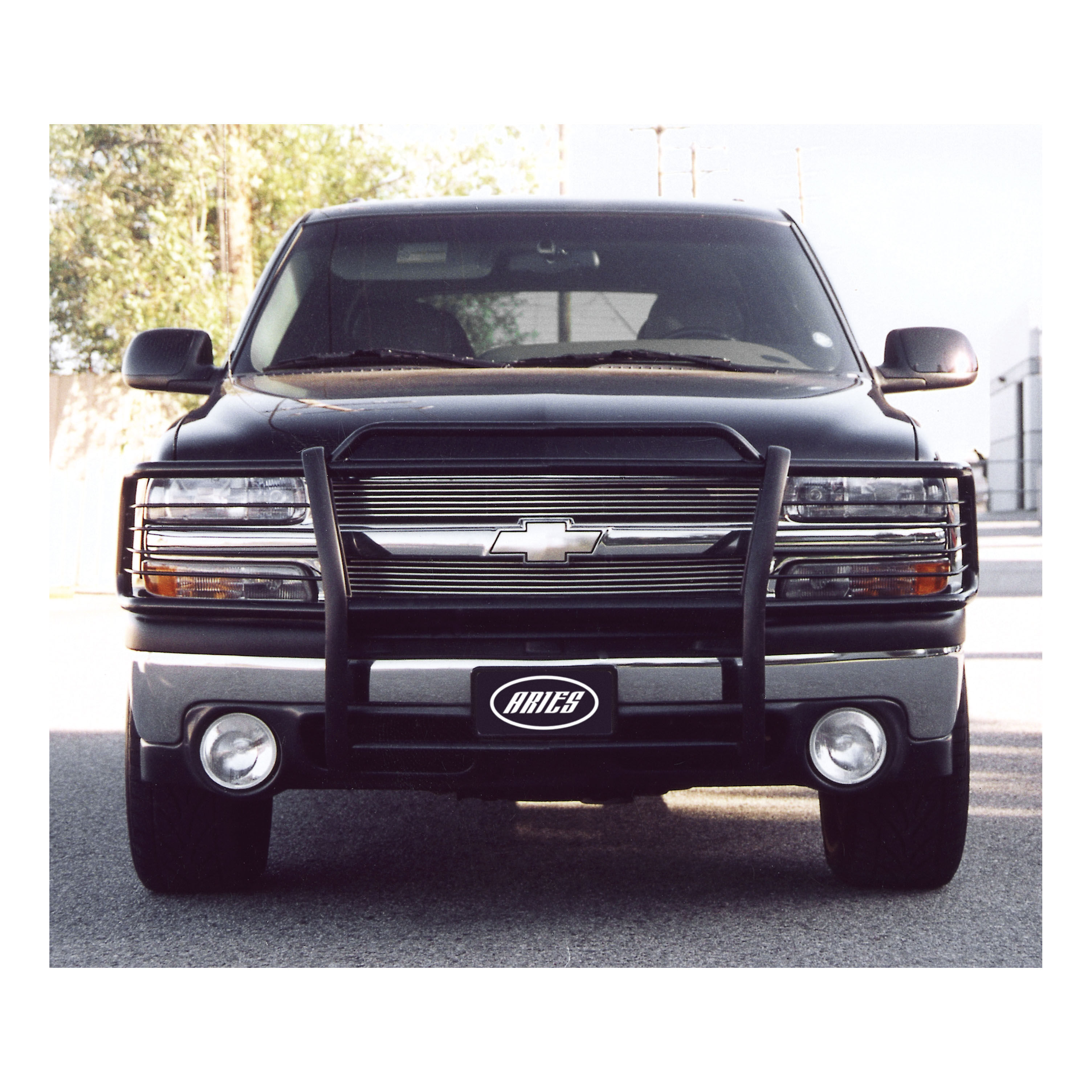2000-2006 Chevy Tahoe Aries Black Grille Guard