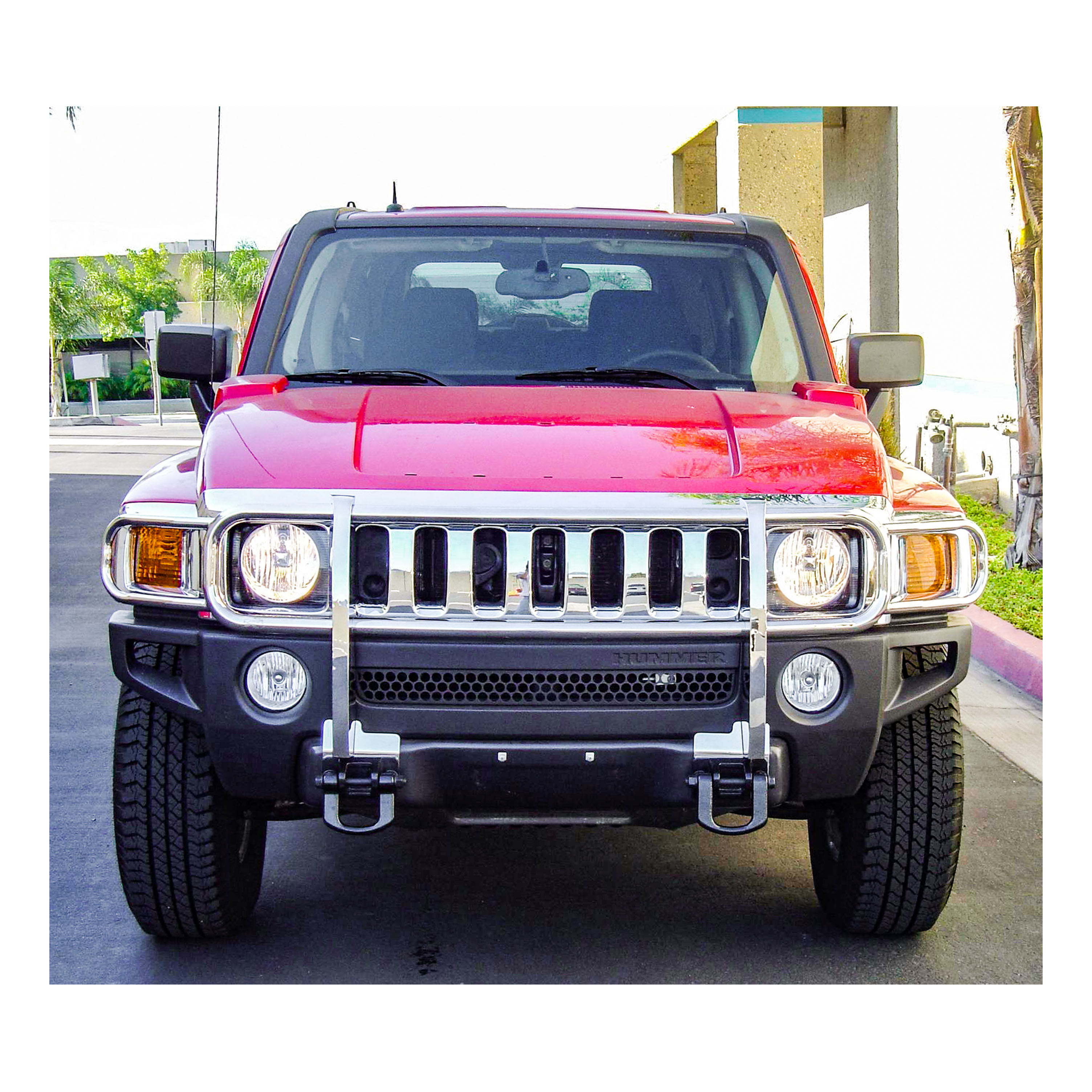 2006-2011 Hummer H3 Aries Stainless Grille Guard 4WD ONLY