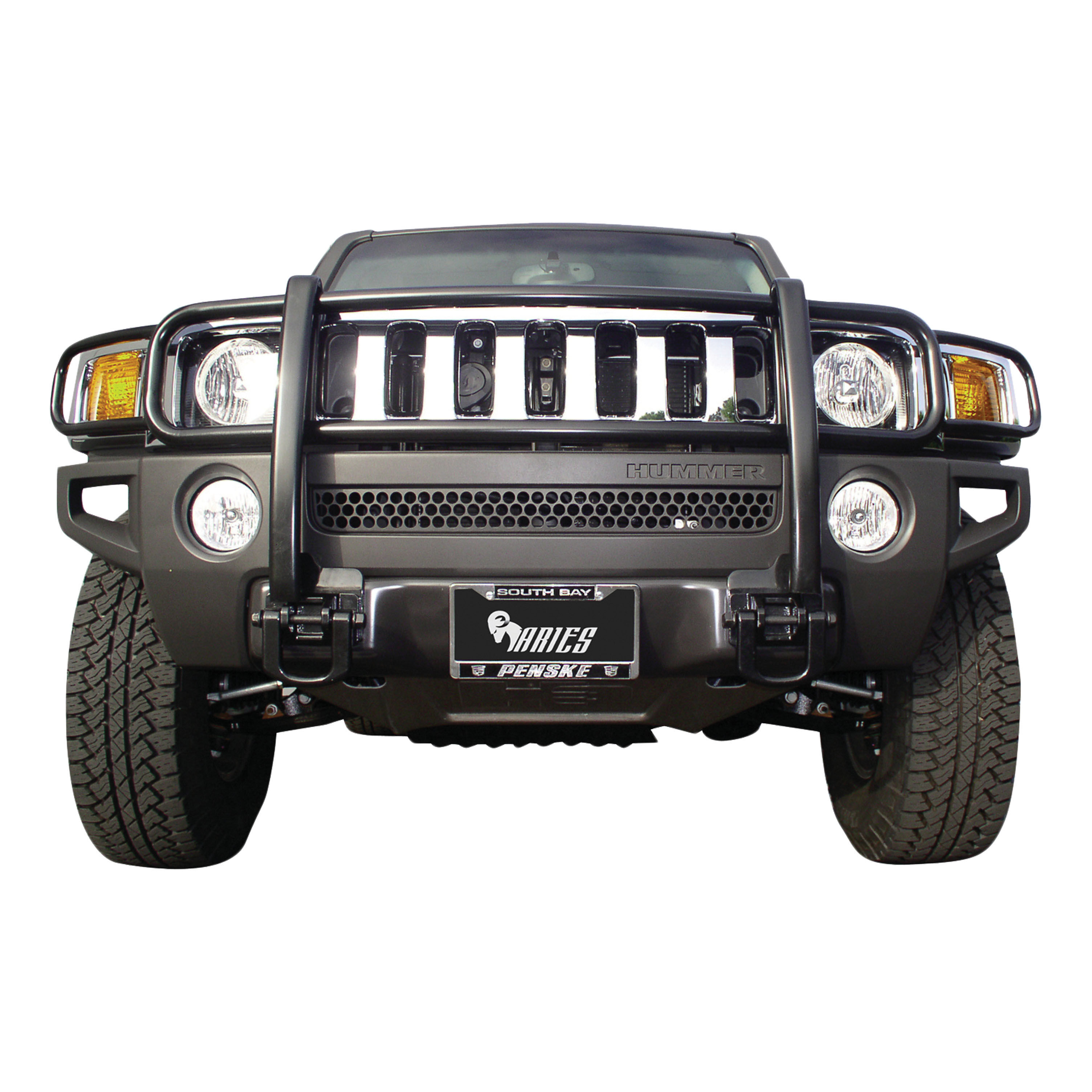 2006-2011 Hummer H3 Aries Black Grille Guard 4WD ONLY